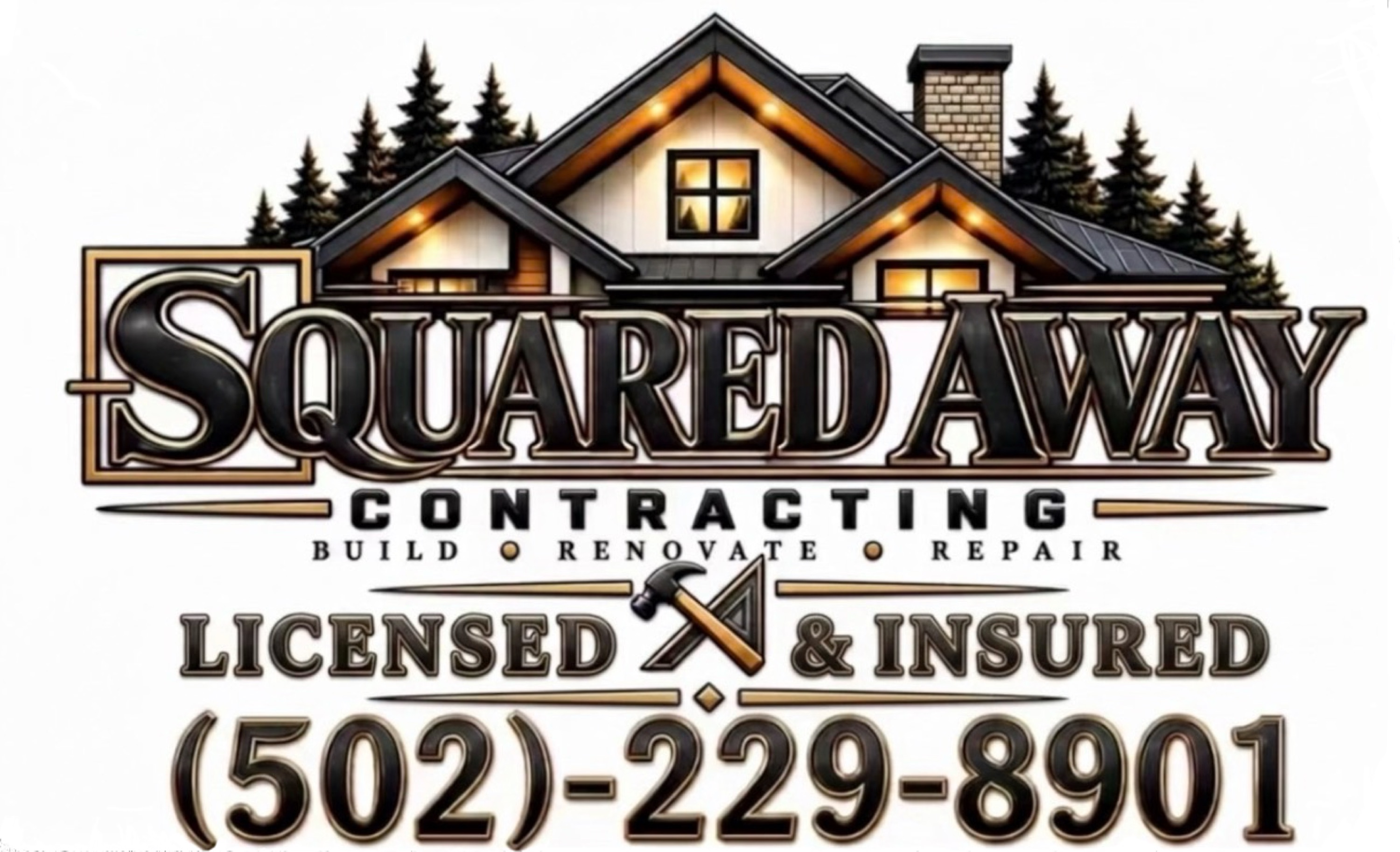 Squared Away Contracting Logo