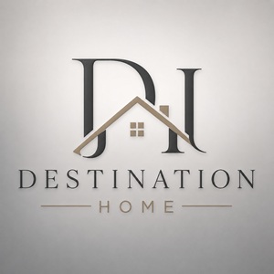 Destination Home Fine Home Building Logo