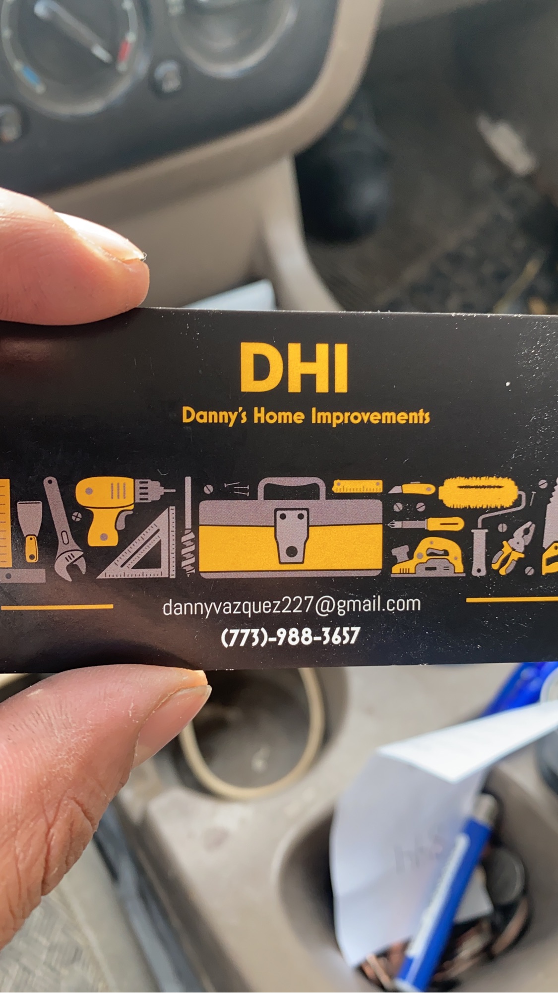 DHI Danny's Home Improvement Logo