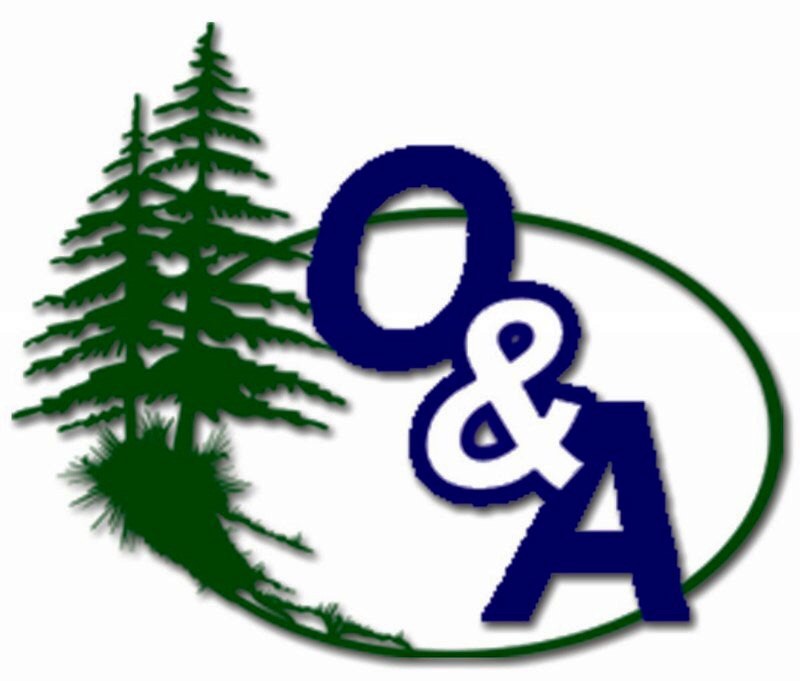 O And A Lawn Care And Landscape Logo