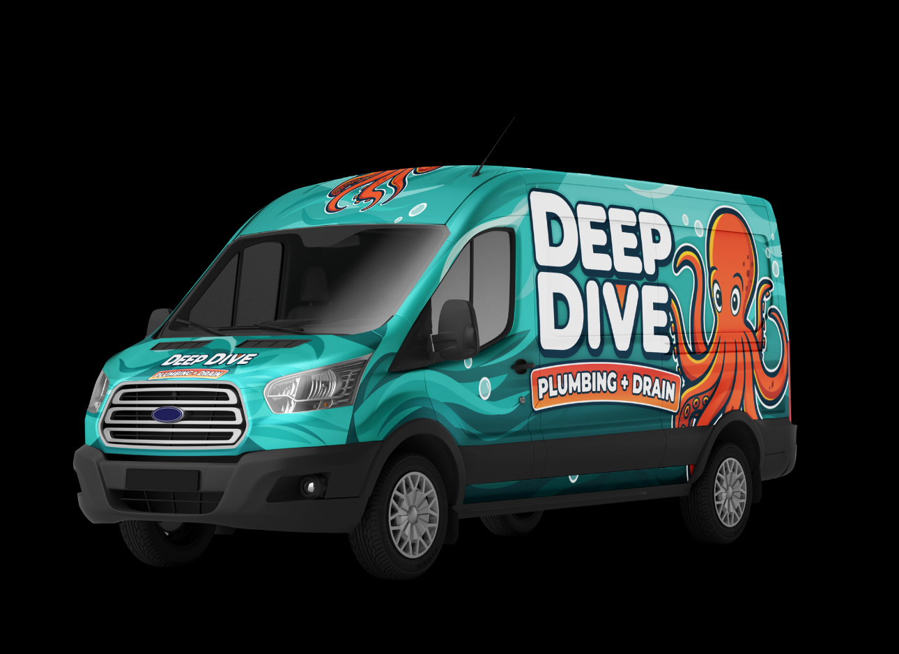 Deep Dive Plumbing & Drain LLC Logo