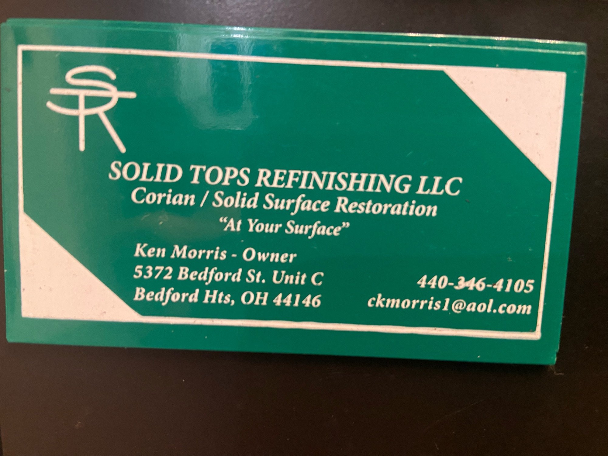 Solid Tops Refinishing, LLC Logo