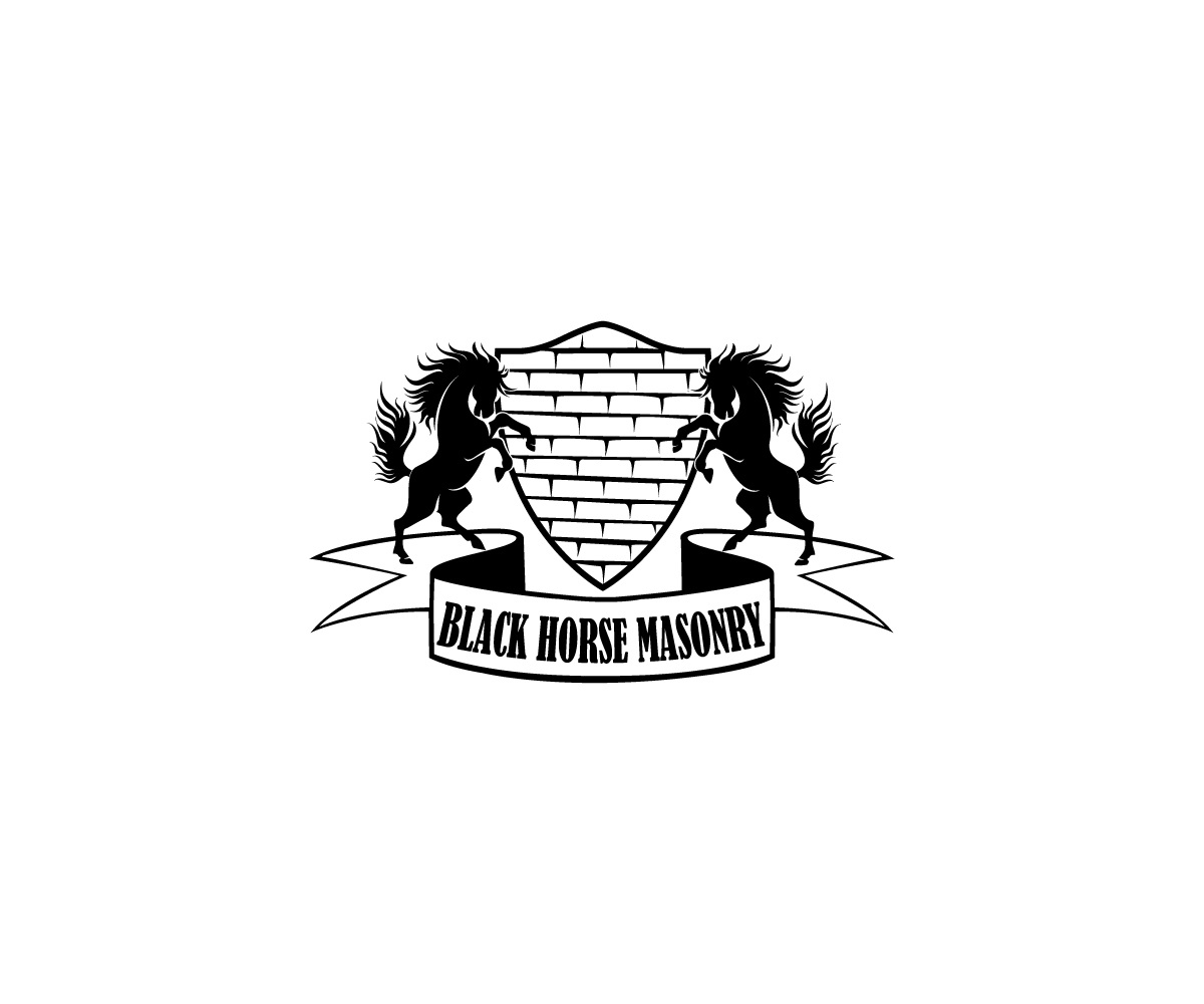 Black Horse Masonry, Inc. Logo