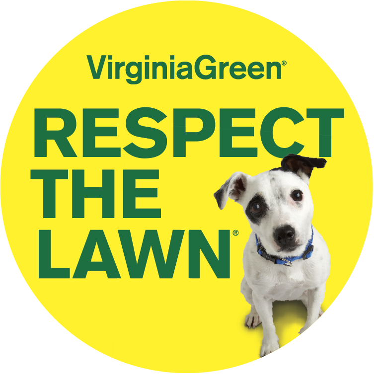Virginia Green Lawn Care Logo