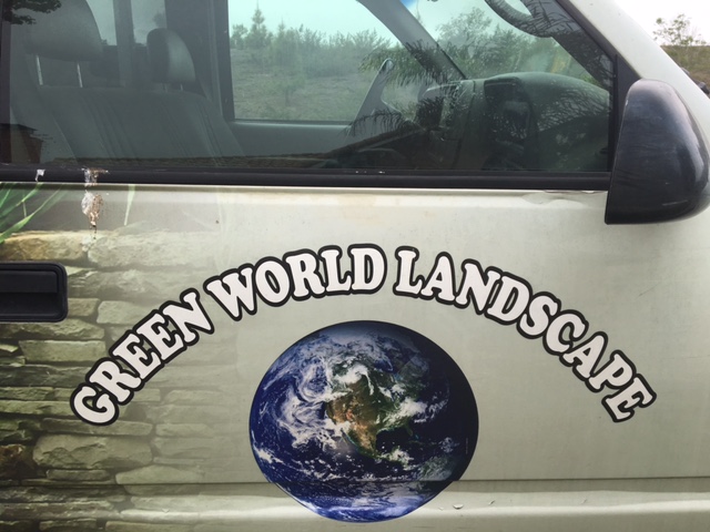 Green World Landscapes Logo