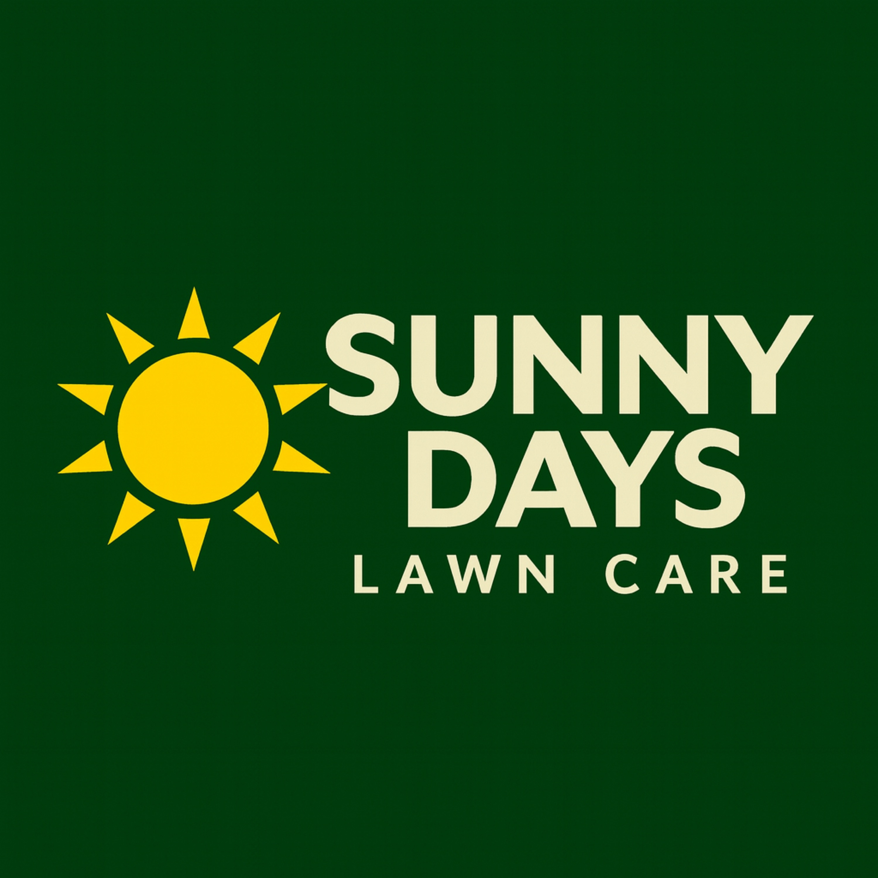 Sunny Days Lawn Care LLC Logo