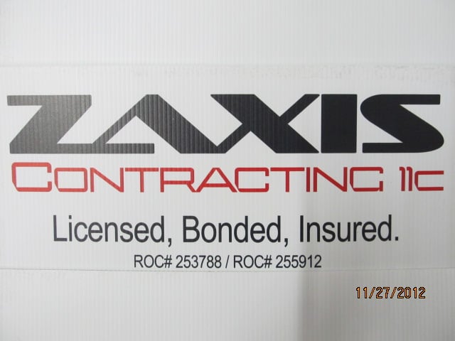 Zaxis Contracting, LLC Logo