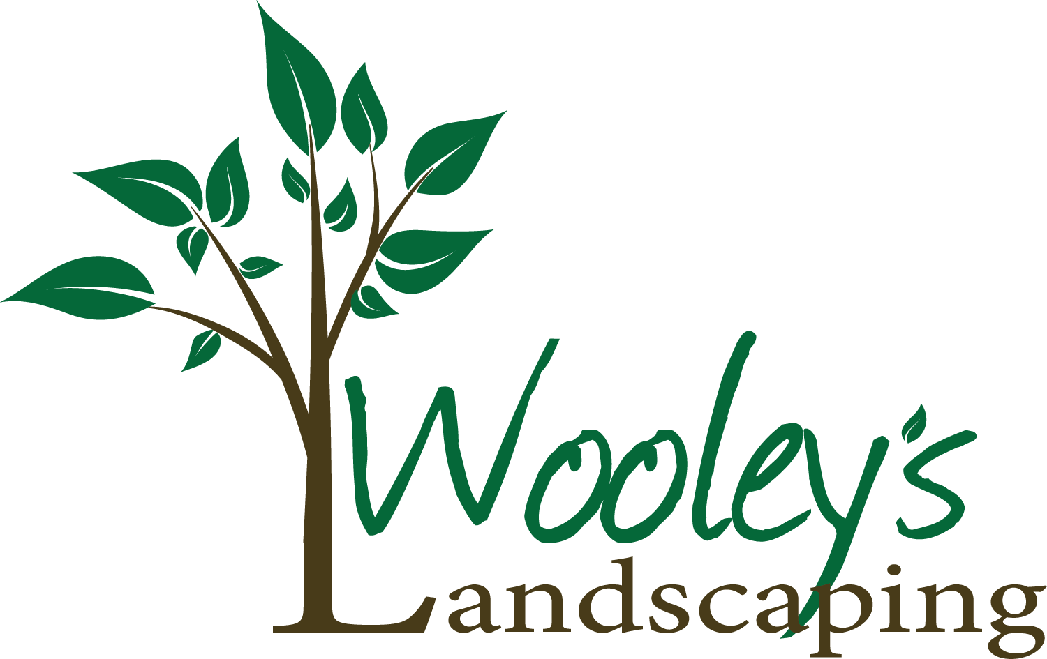 Wooley's Landscaping Logo