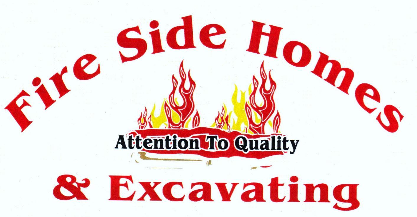 Fire Side Homes and Excavating Logo