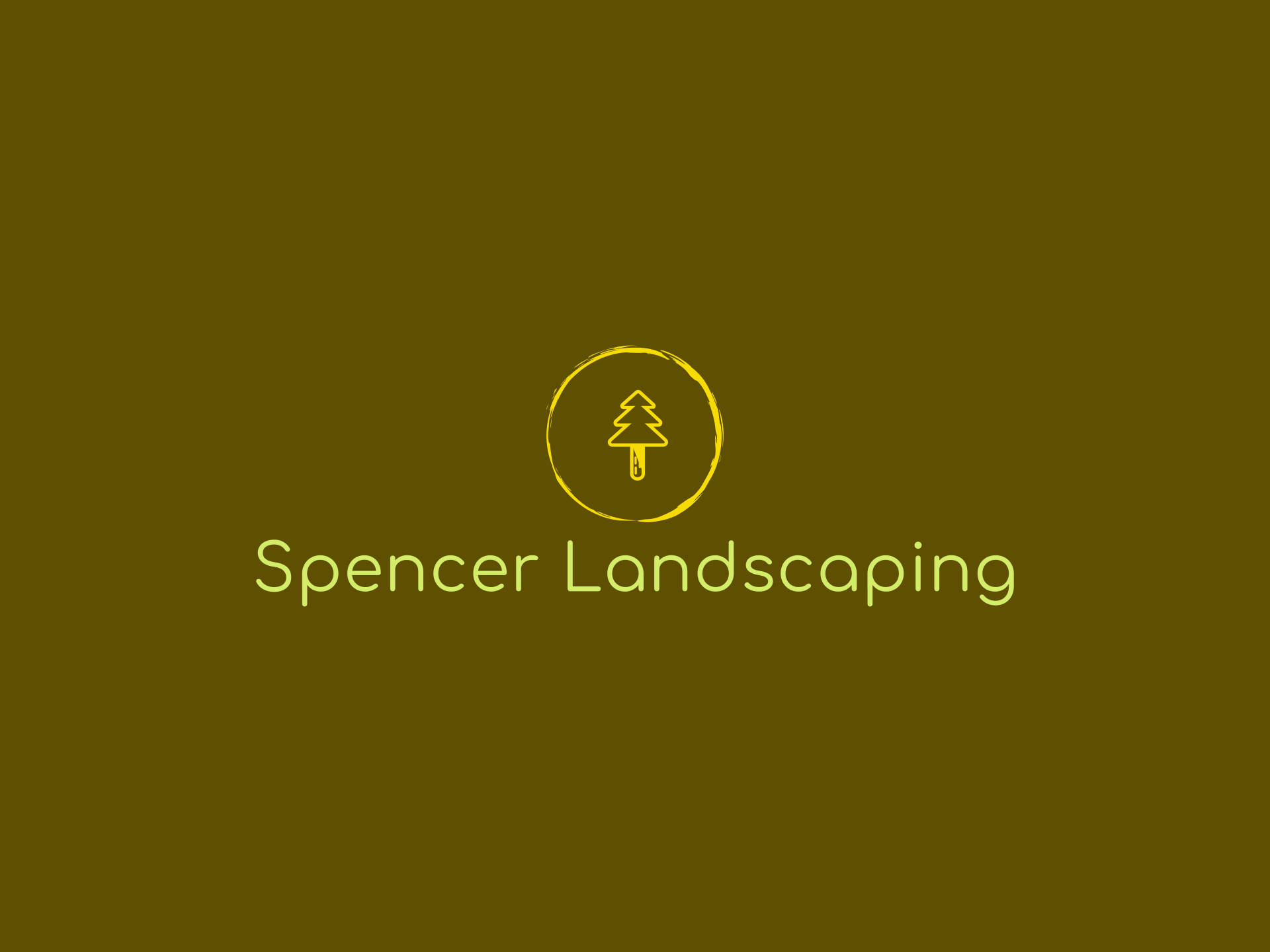 Spencer Landscaping Logo