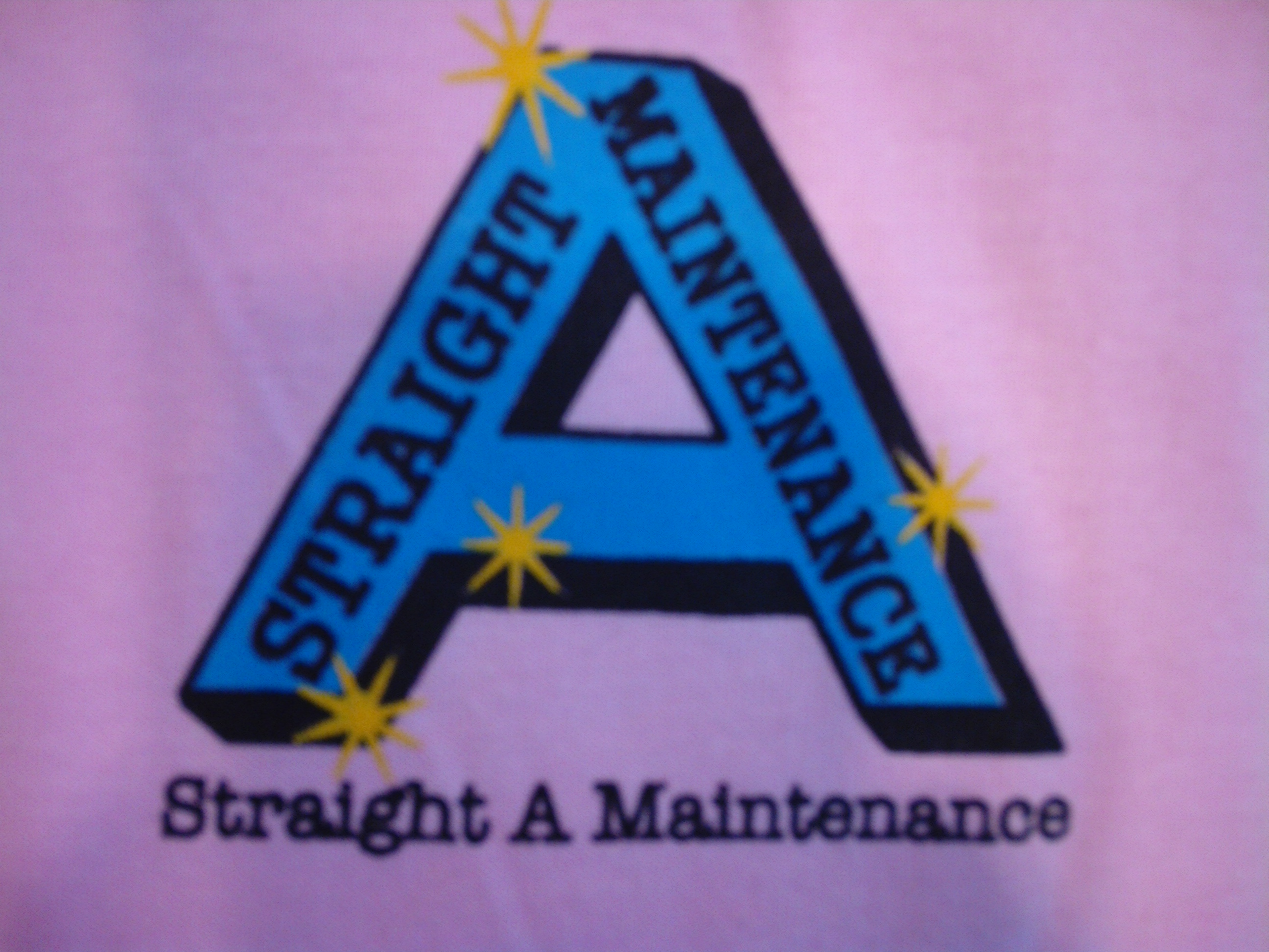 Straight A. Maintenance Logo