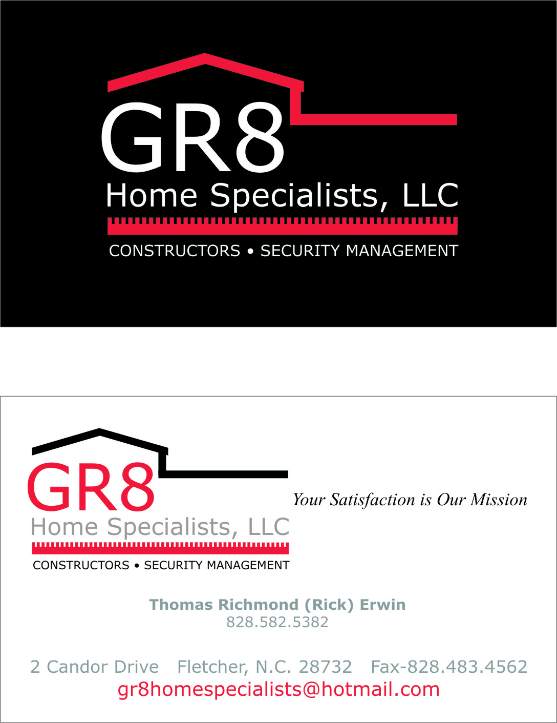 Gr8home Specialists Logo