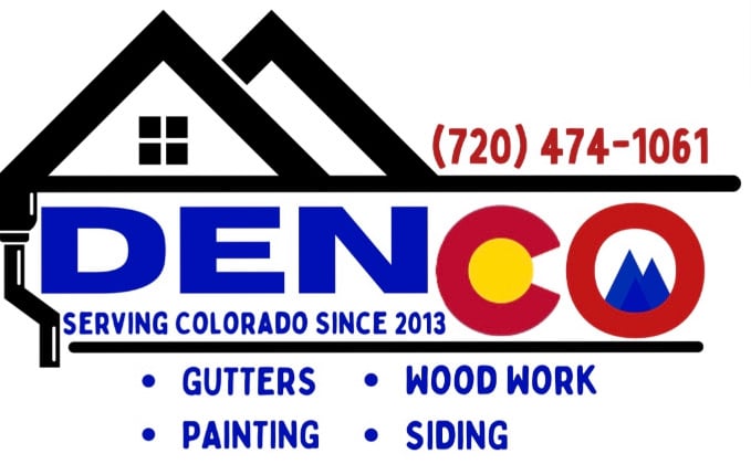 Denco Gutters and Exteriors Logo