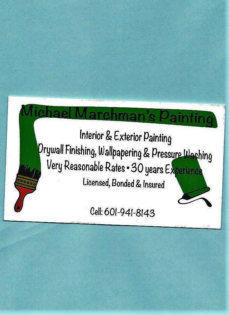 Michael Marchman's Painting Logo