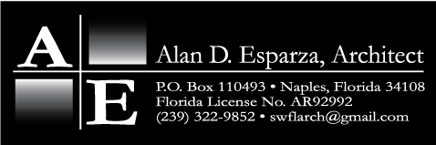 Alan D. Esparza,  Architect Logo