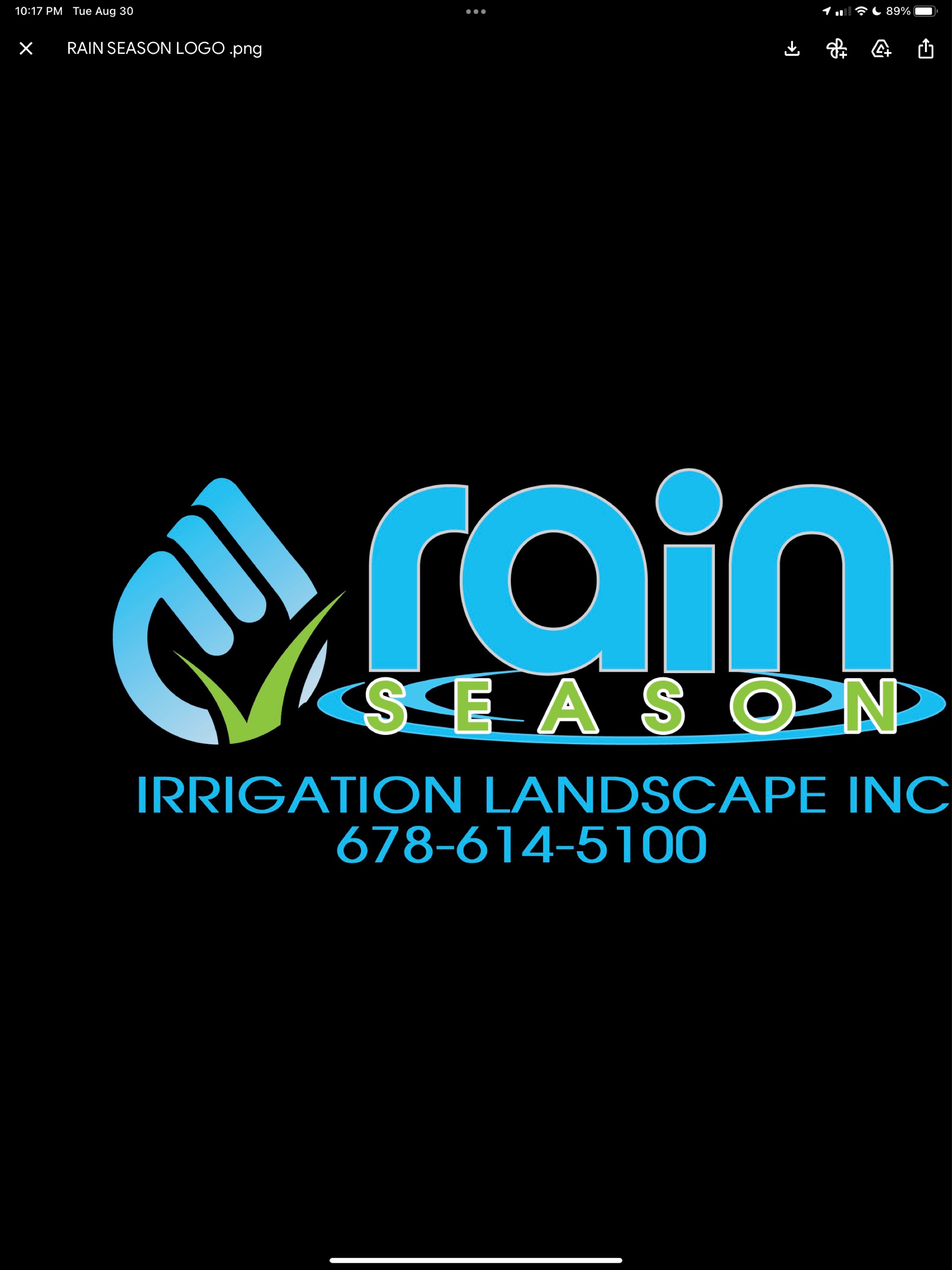 Rain Season Irrigation Landscape, Inc. Logo