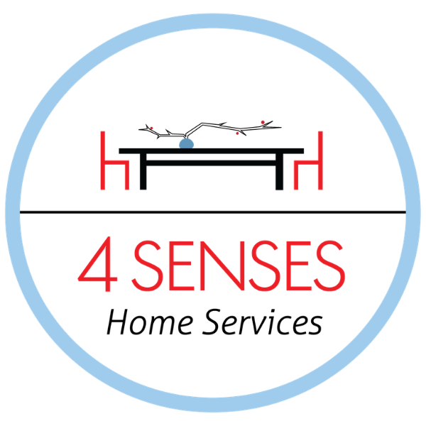 4 Senses House Cleaning Logo