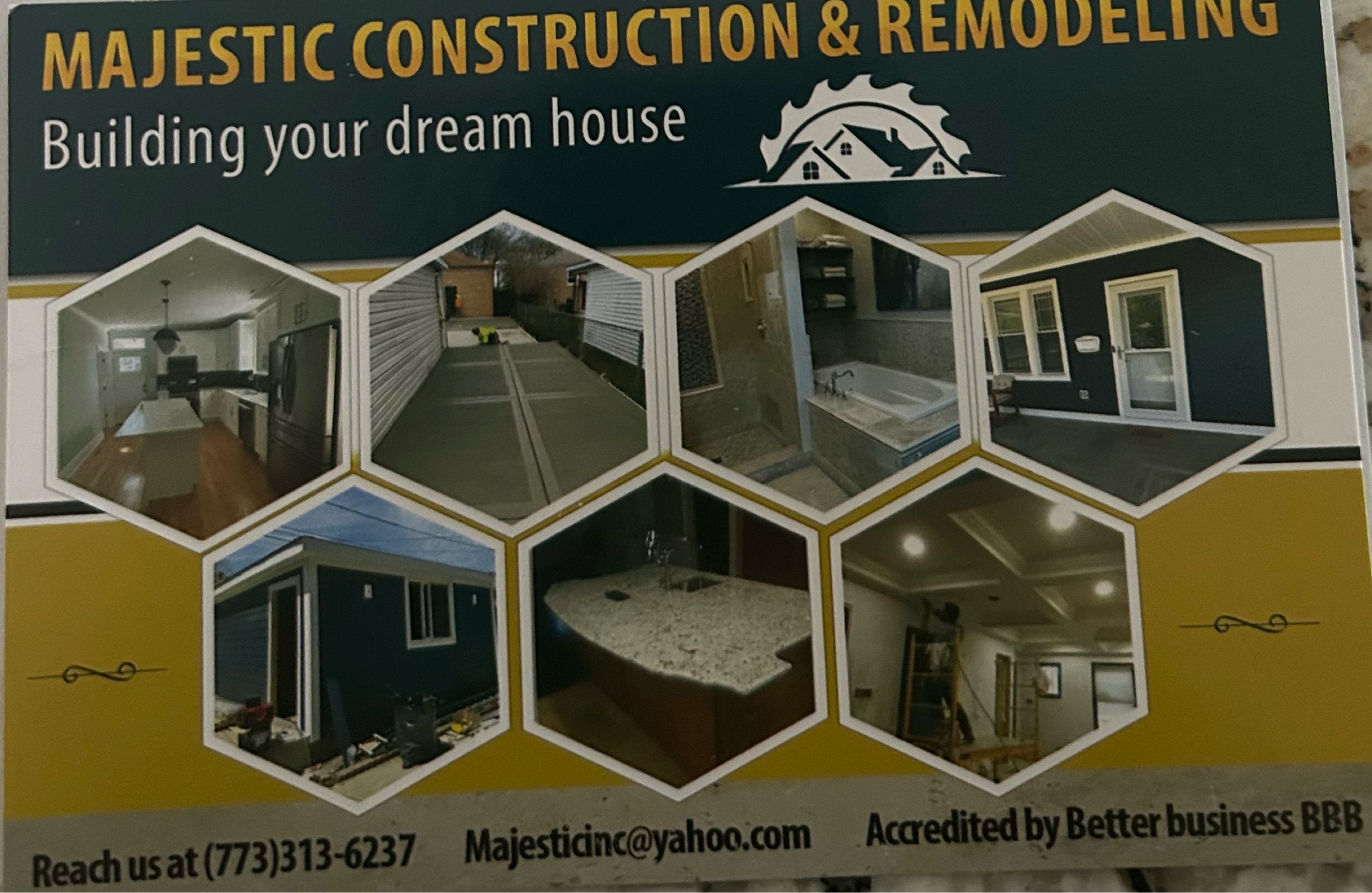 Majestic Construction and Remodeling, Inc. Logo