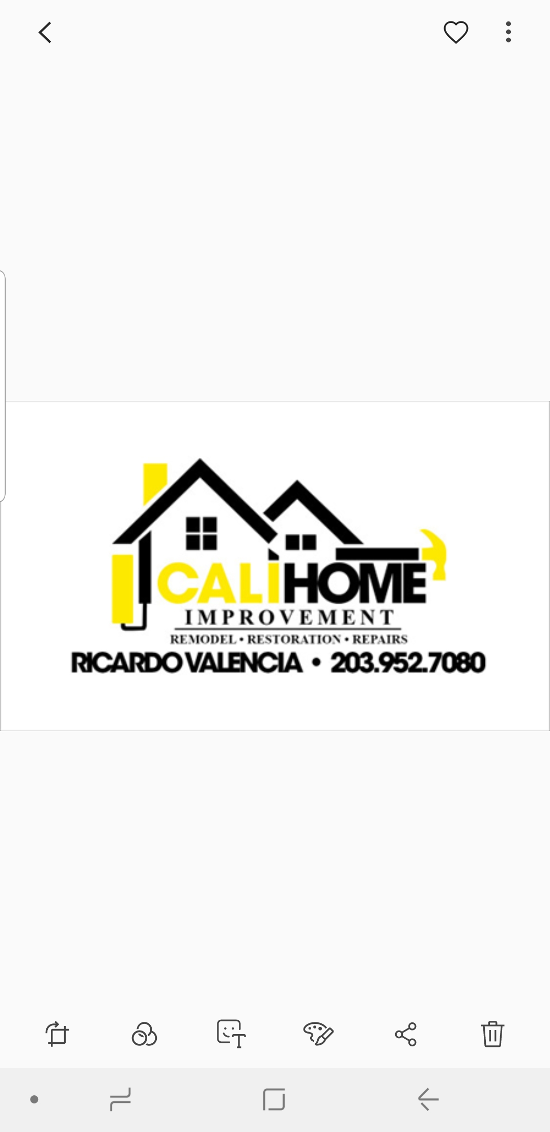 Cali Home Improvement Logo