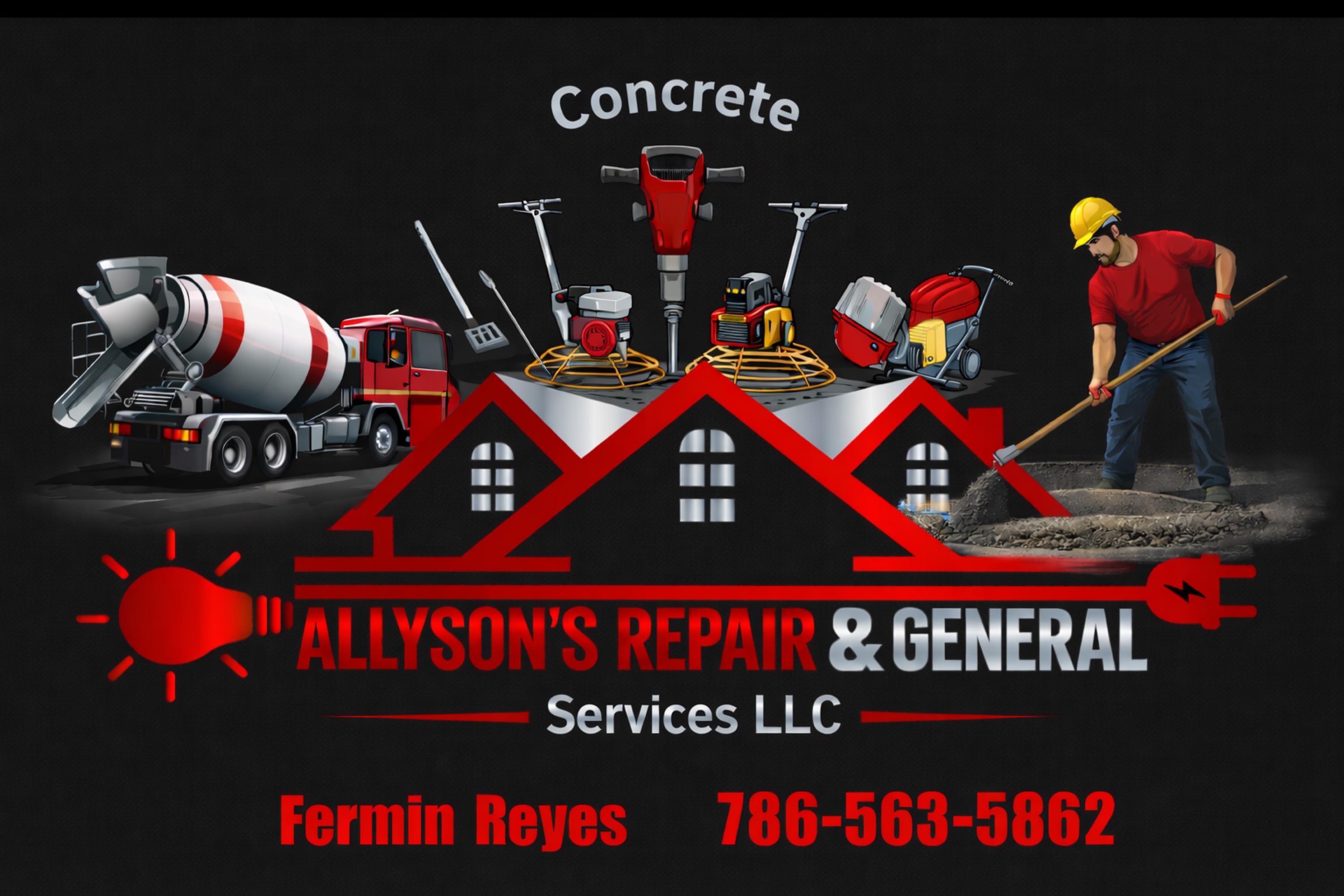 Allyson's Repair & General Services Logo