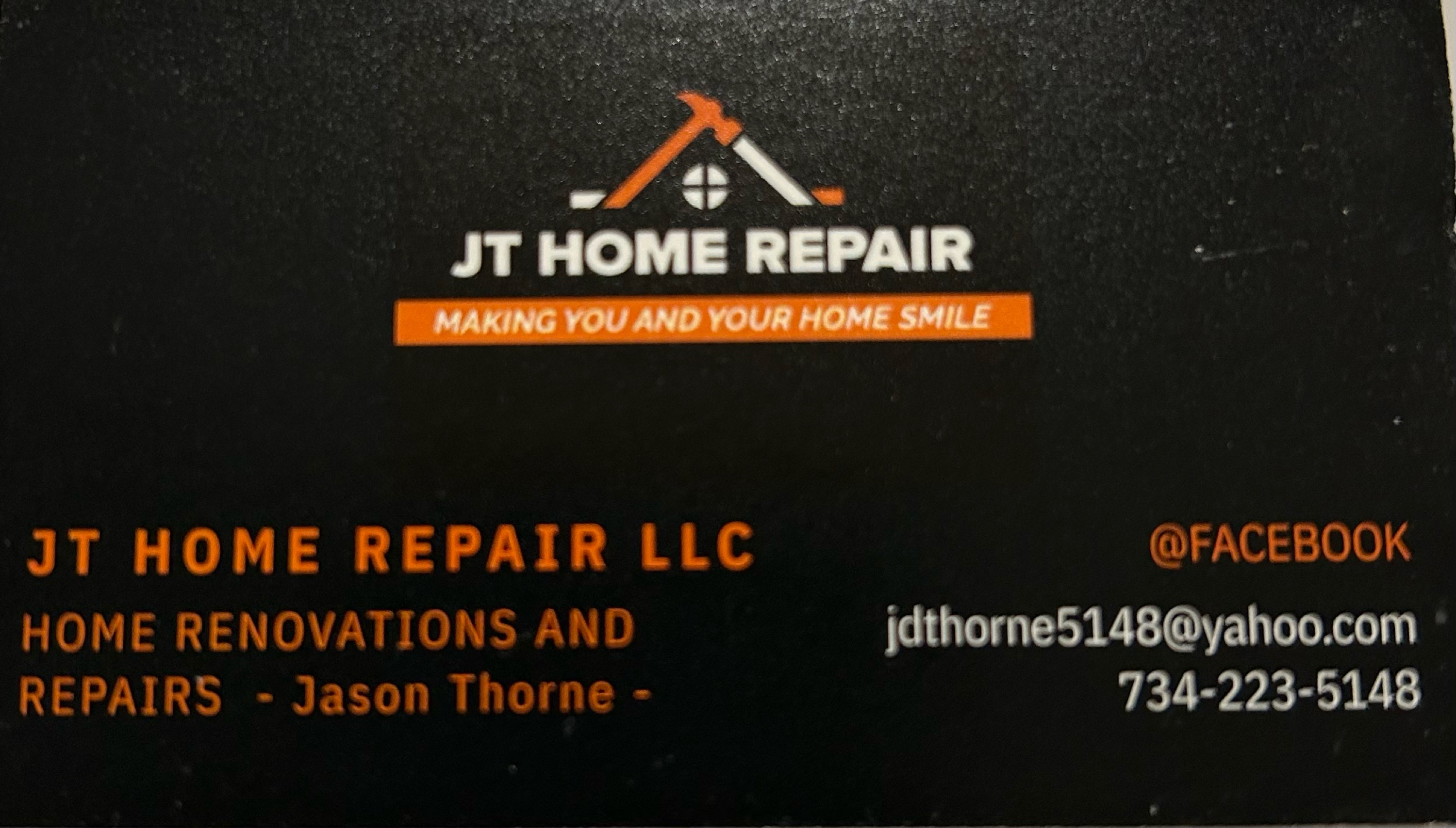 J.T. HOME REPAIR L.L.C. Logo