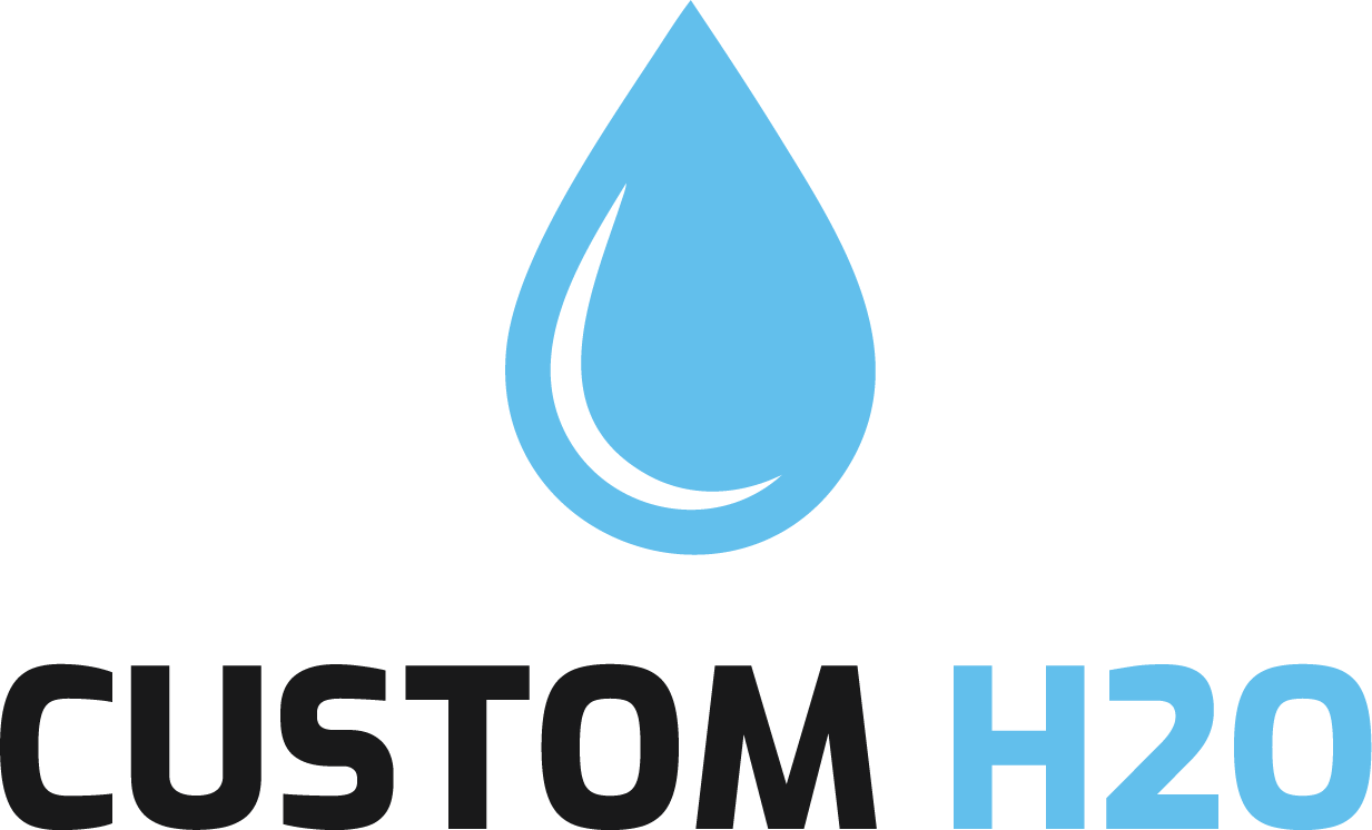 CUSTOM H 2 0 Logo