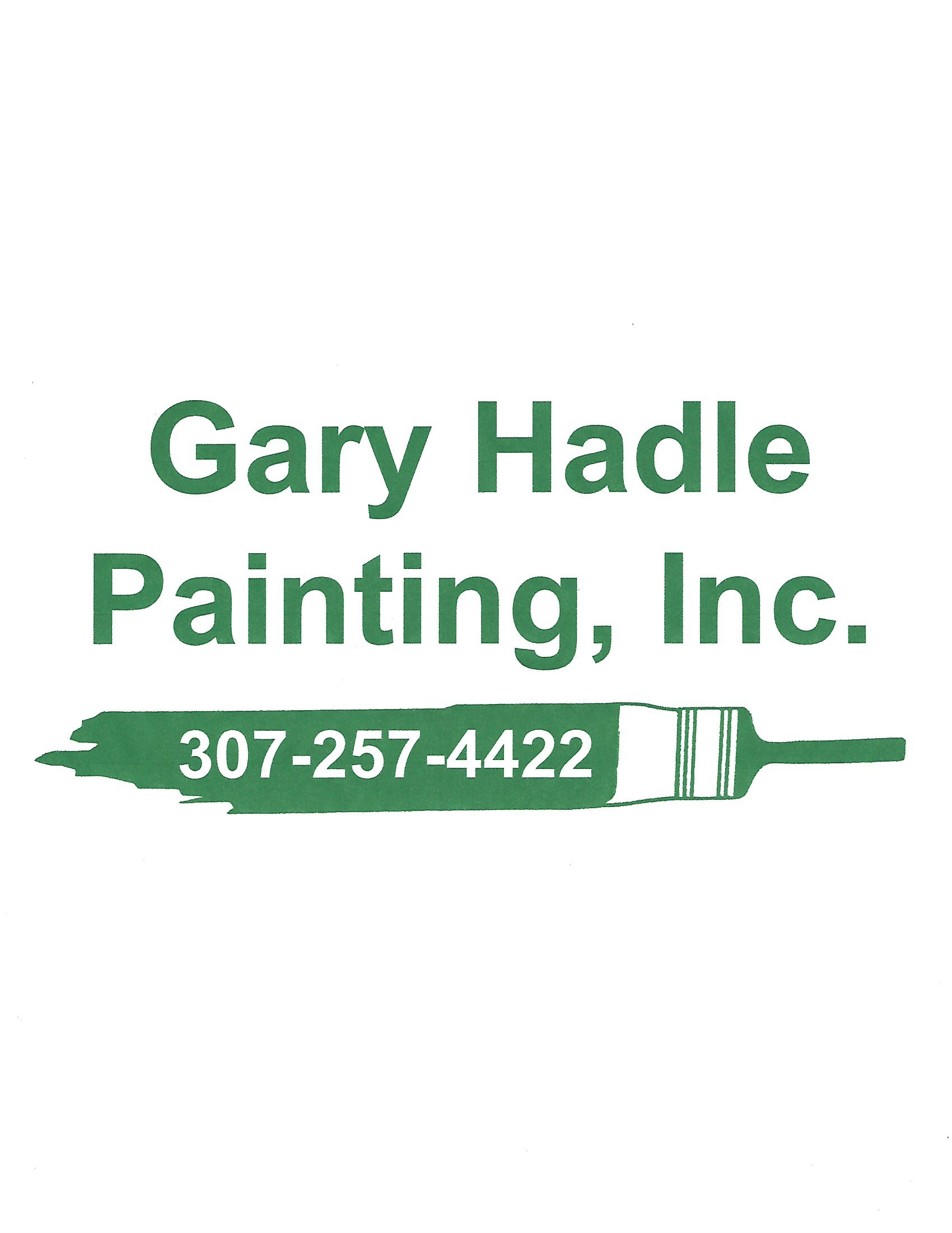 Gary Hadle Painting Logo