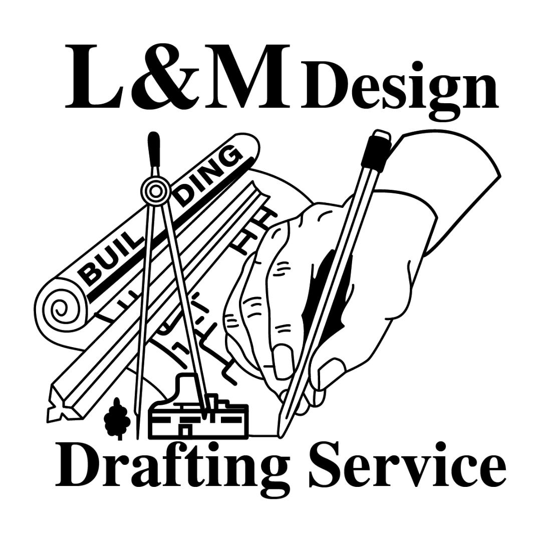 L & M Design/ Drafting Service Logo