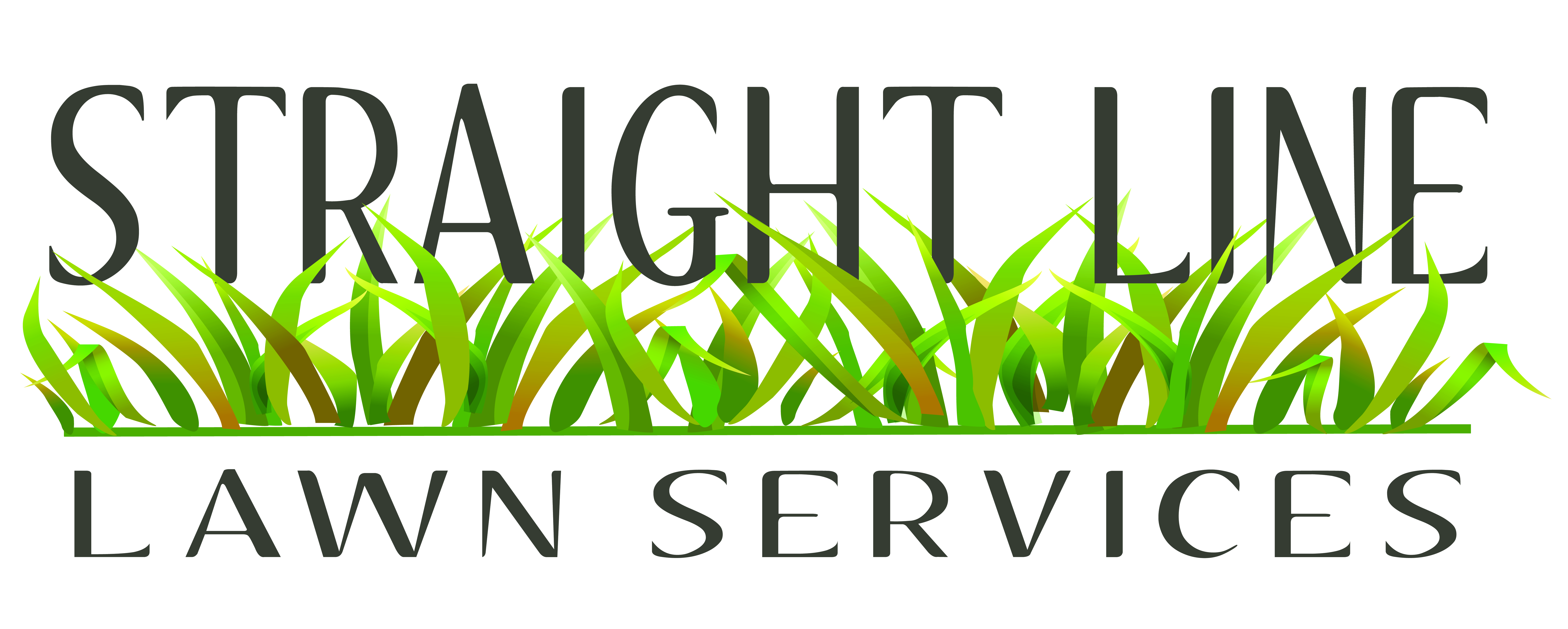 Straight Line Lawn Services Logo