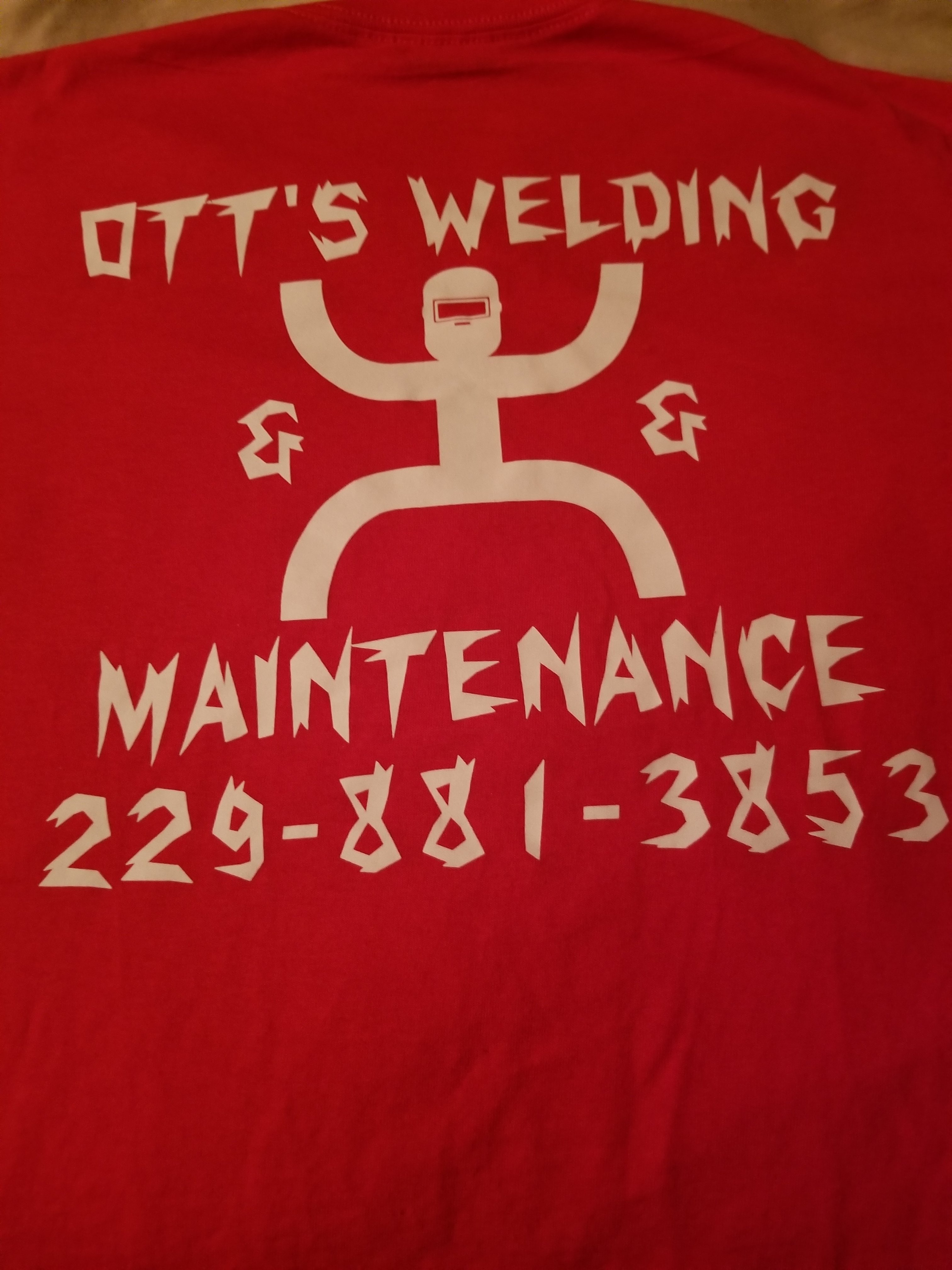 OTT'S Welding & Maintenance Logo