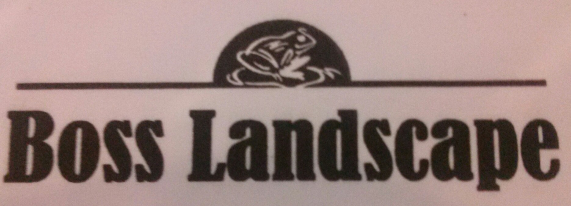 Boss Landscape Logo