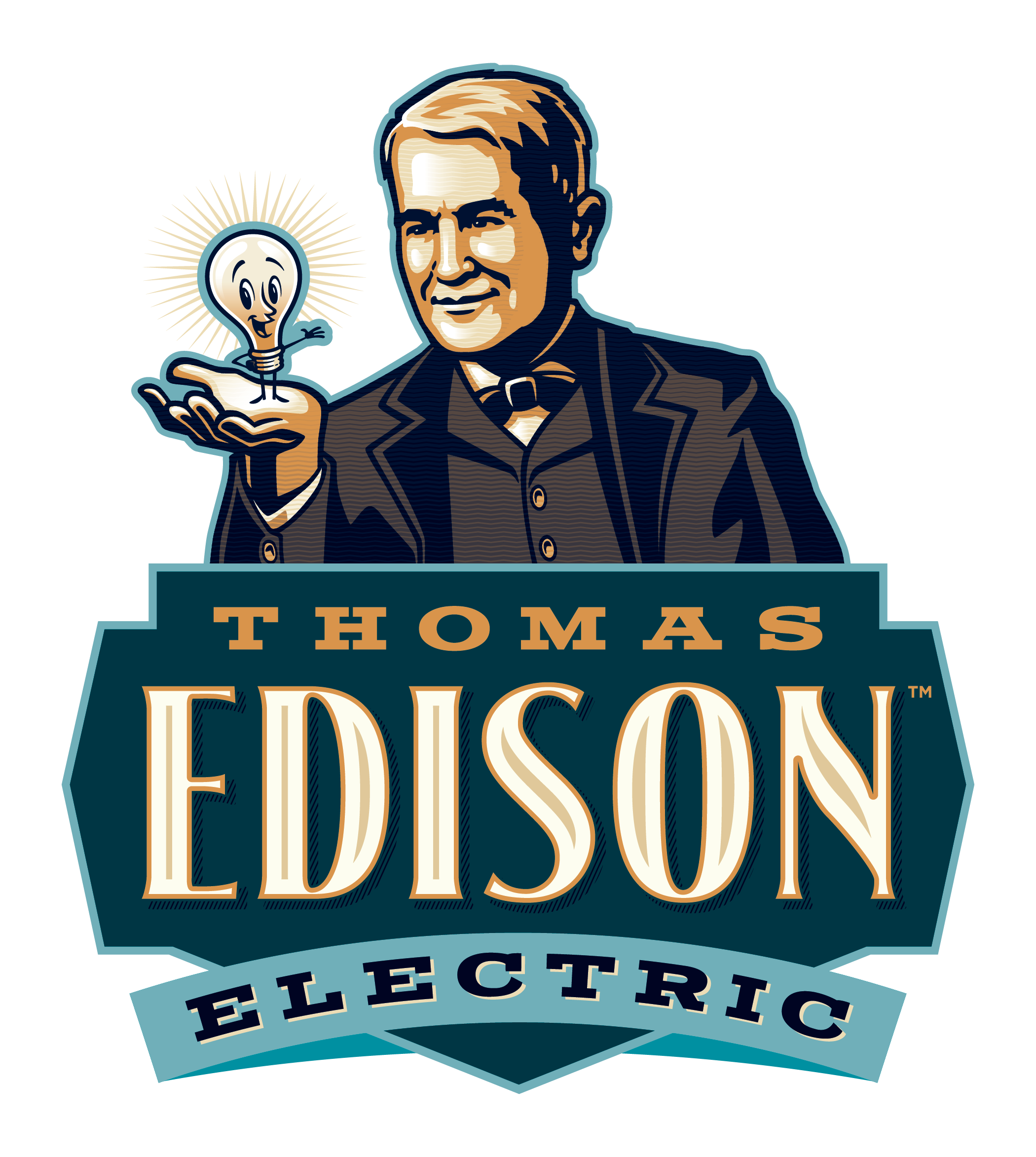 Thomas Edison Electric Logo