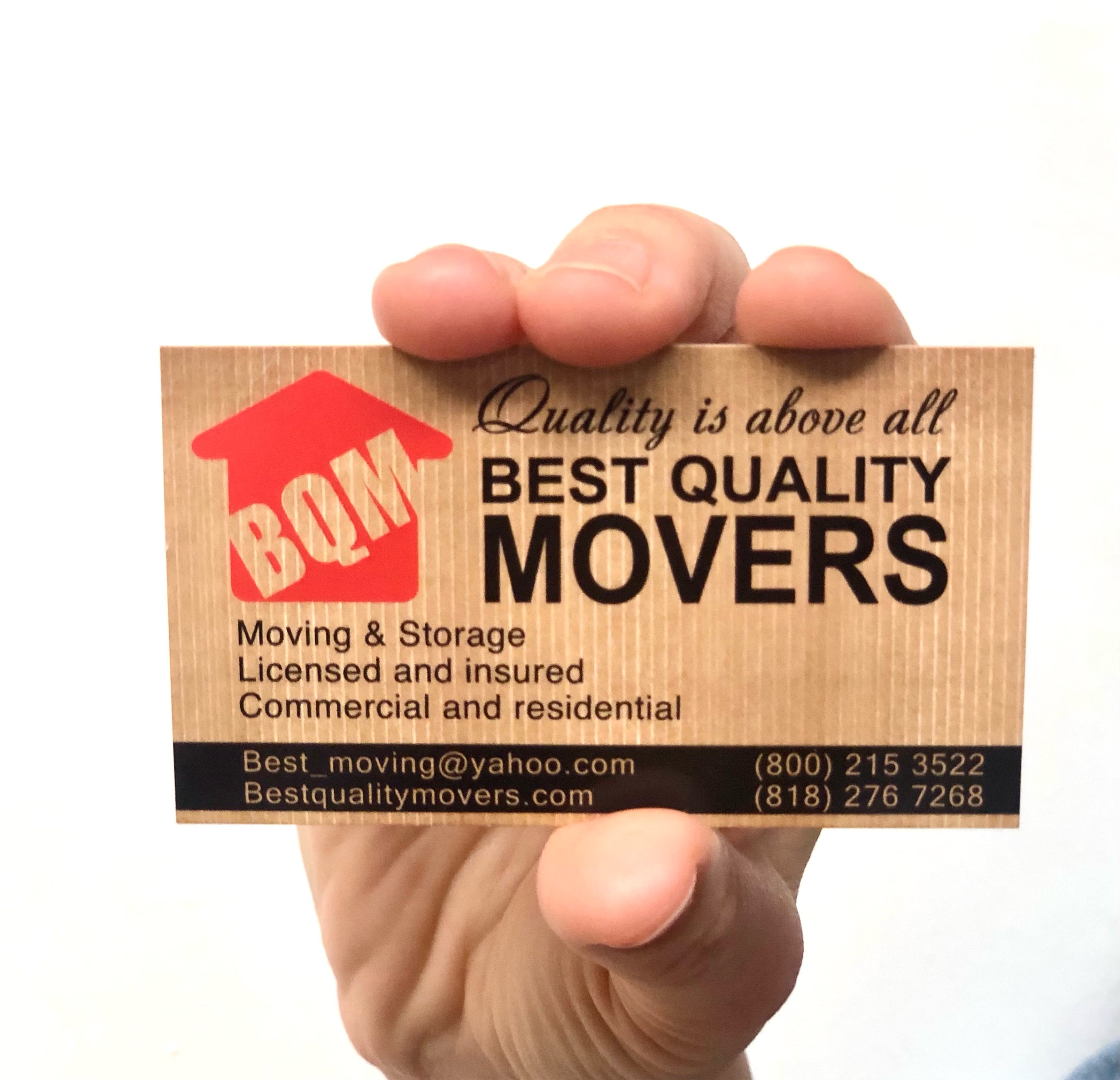 Best Quality Movers, LLC Logo