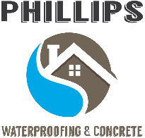 Phillips Waterproofing and Concrete Logo
