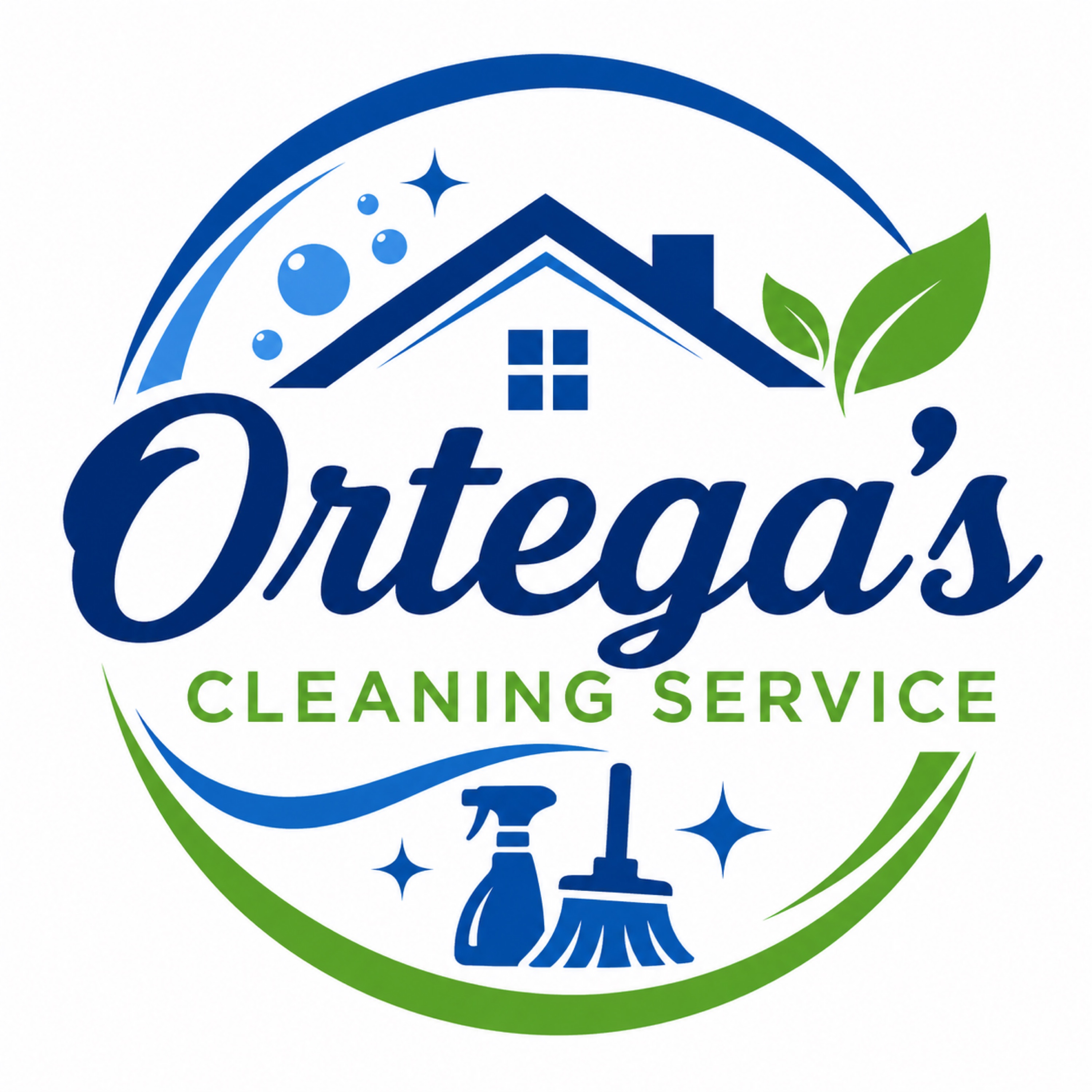 Ortega's Cleaning Services Logo