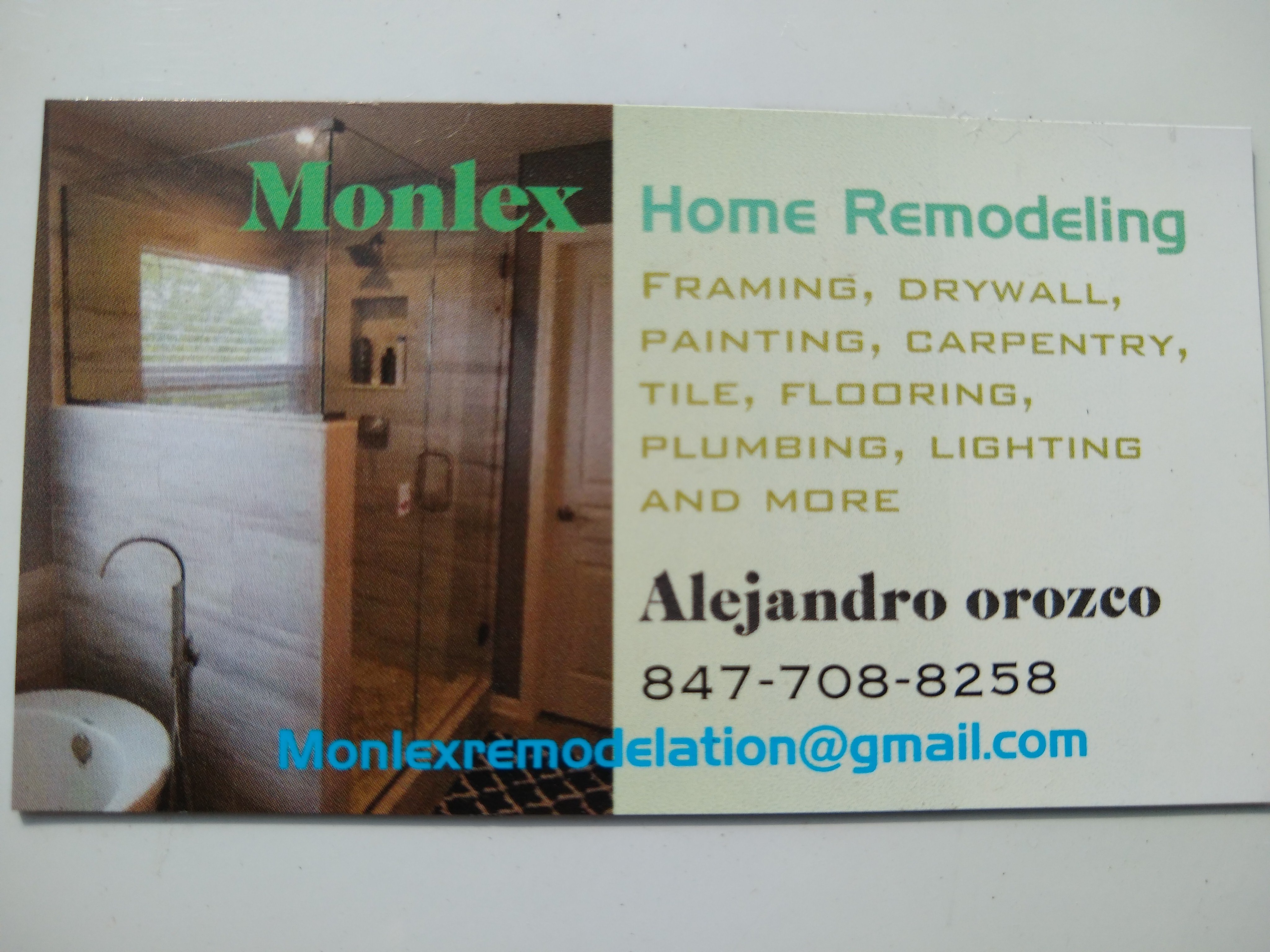 Monlex Tile and Painting Logo