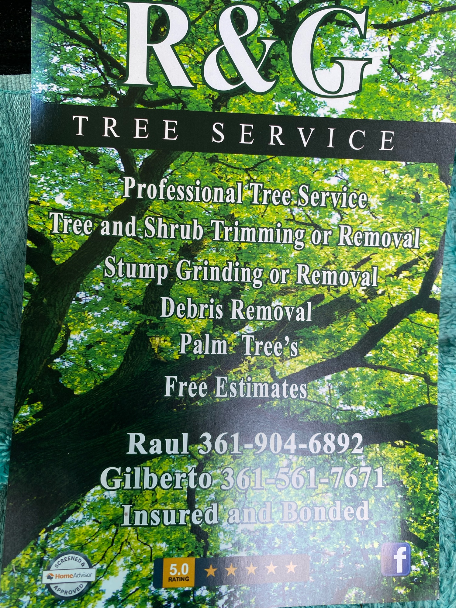 R&G Landscaping Logo