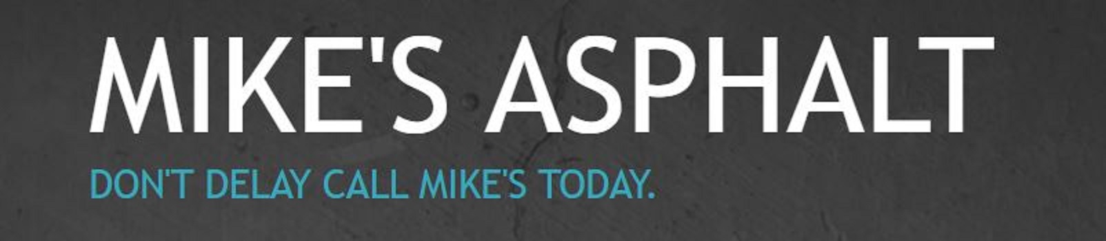 Mike's Asphalt Logo