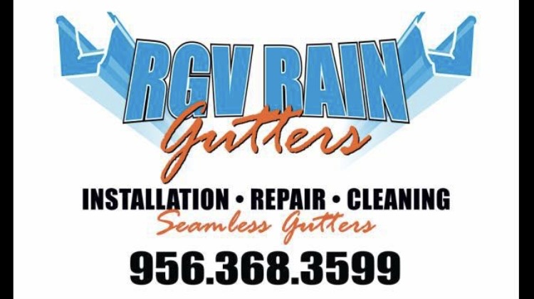 RGV Rain Gutters Logo
