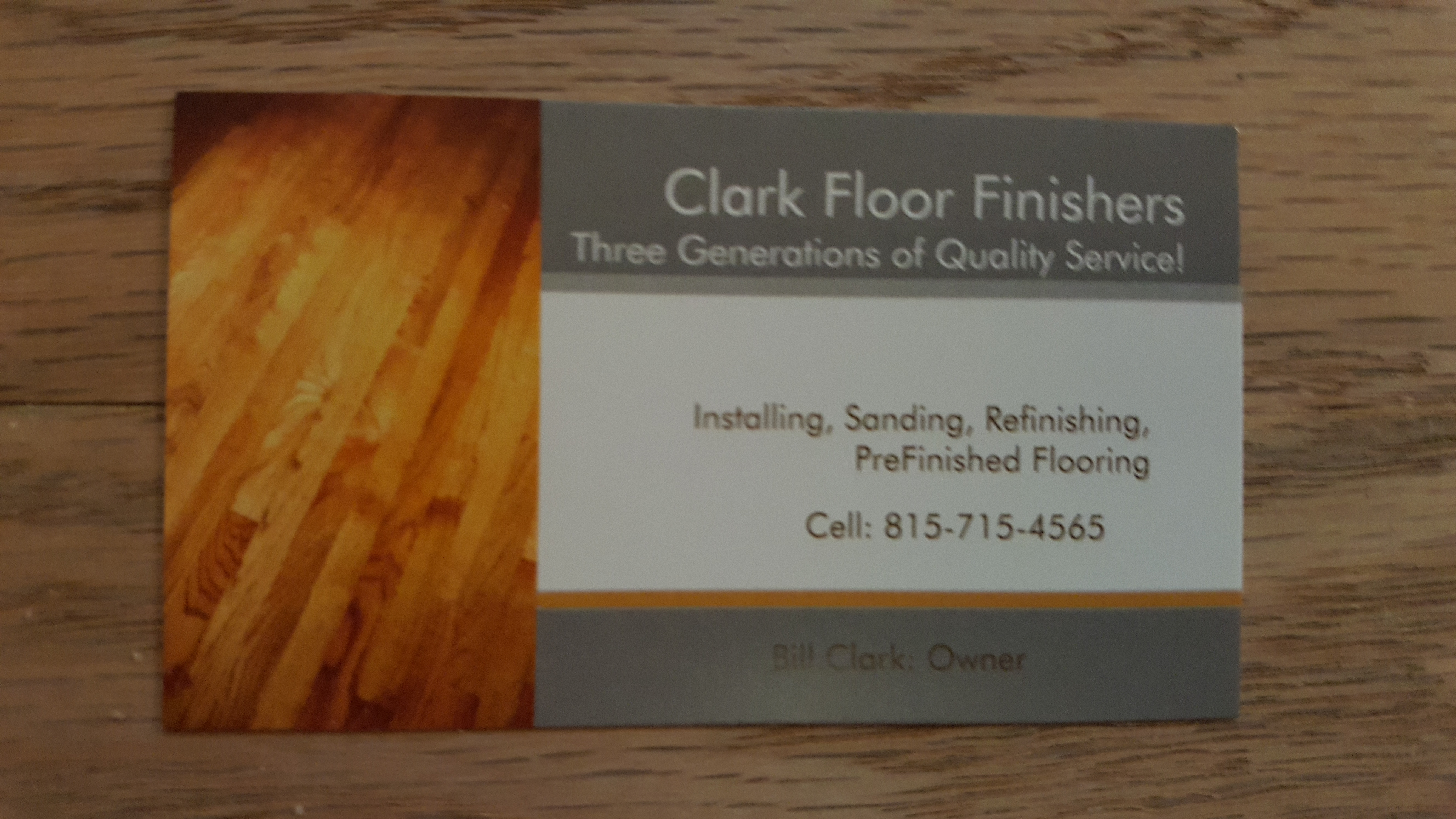 Clark Floor Finishers Logo