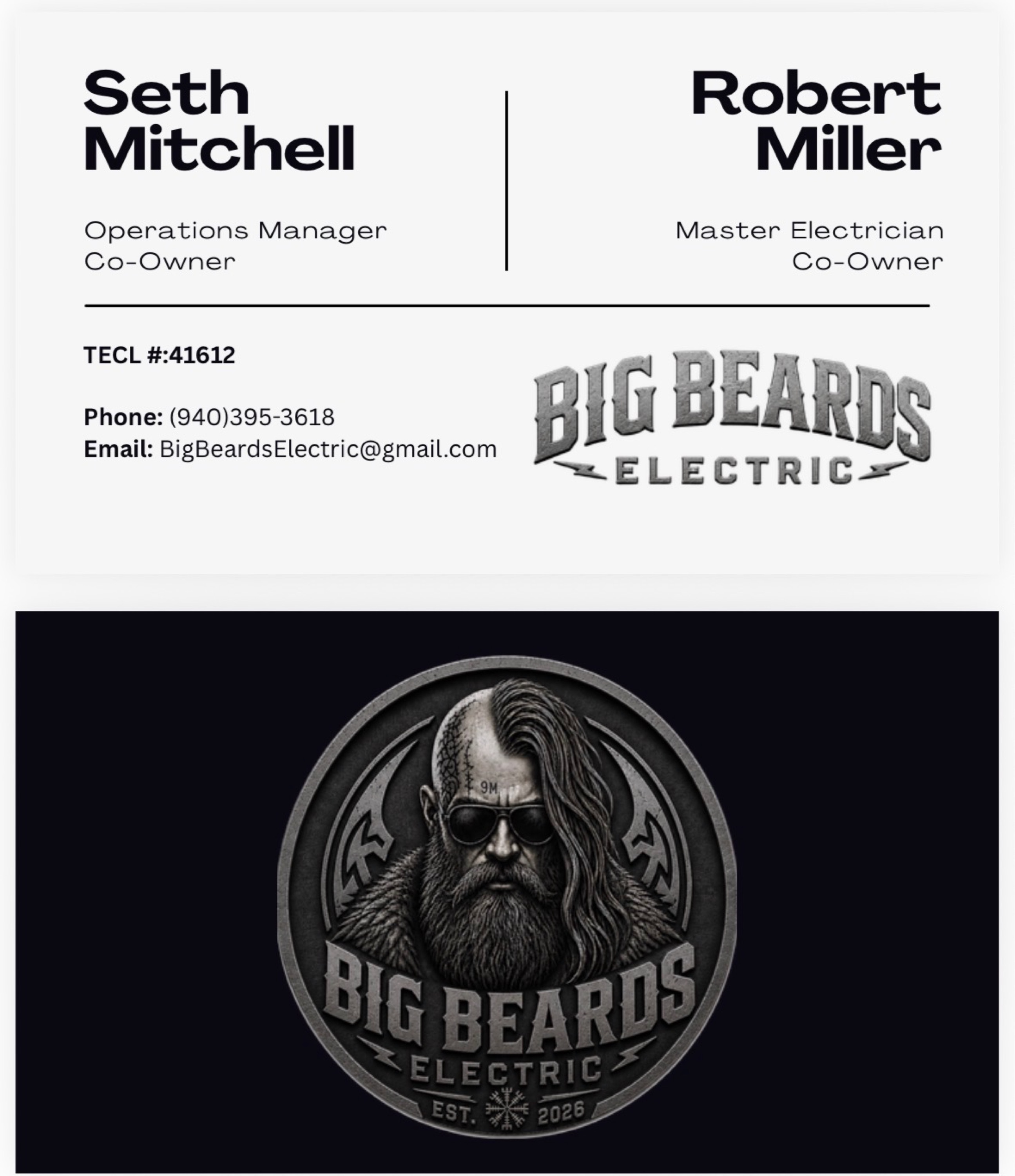 Big Beards Electric Logo