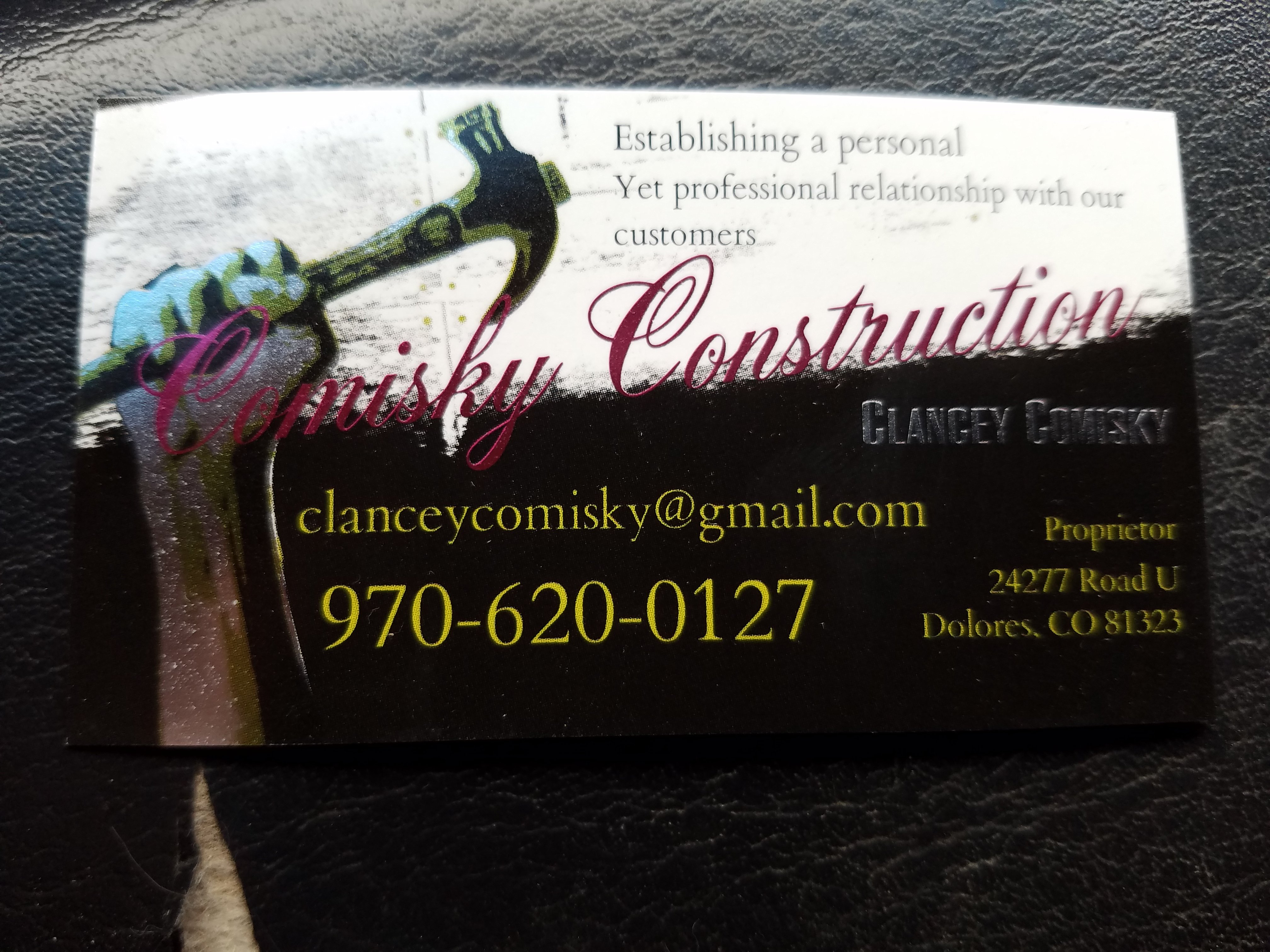 Comisky Construction, Inc. Logo
