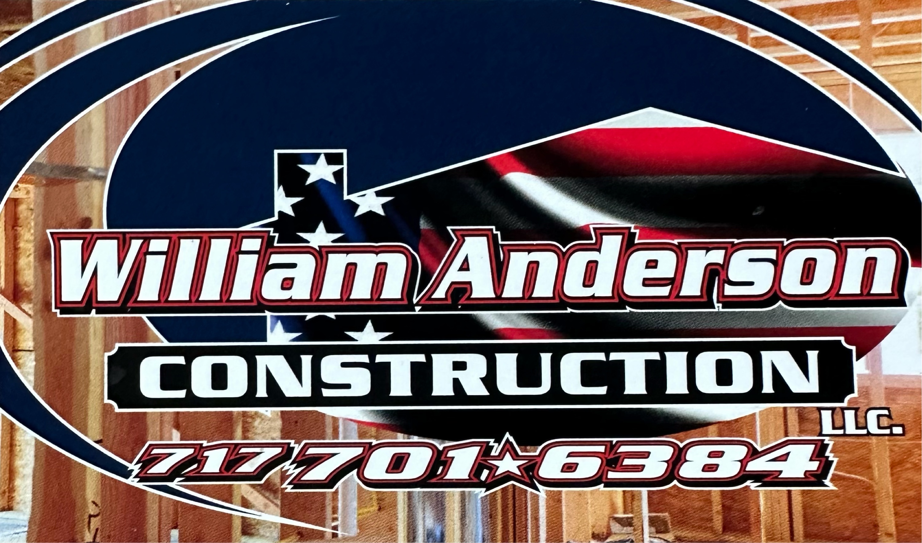 William C. Anderson, Jr. Construction & Remodeling Logo