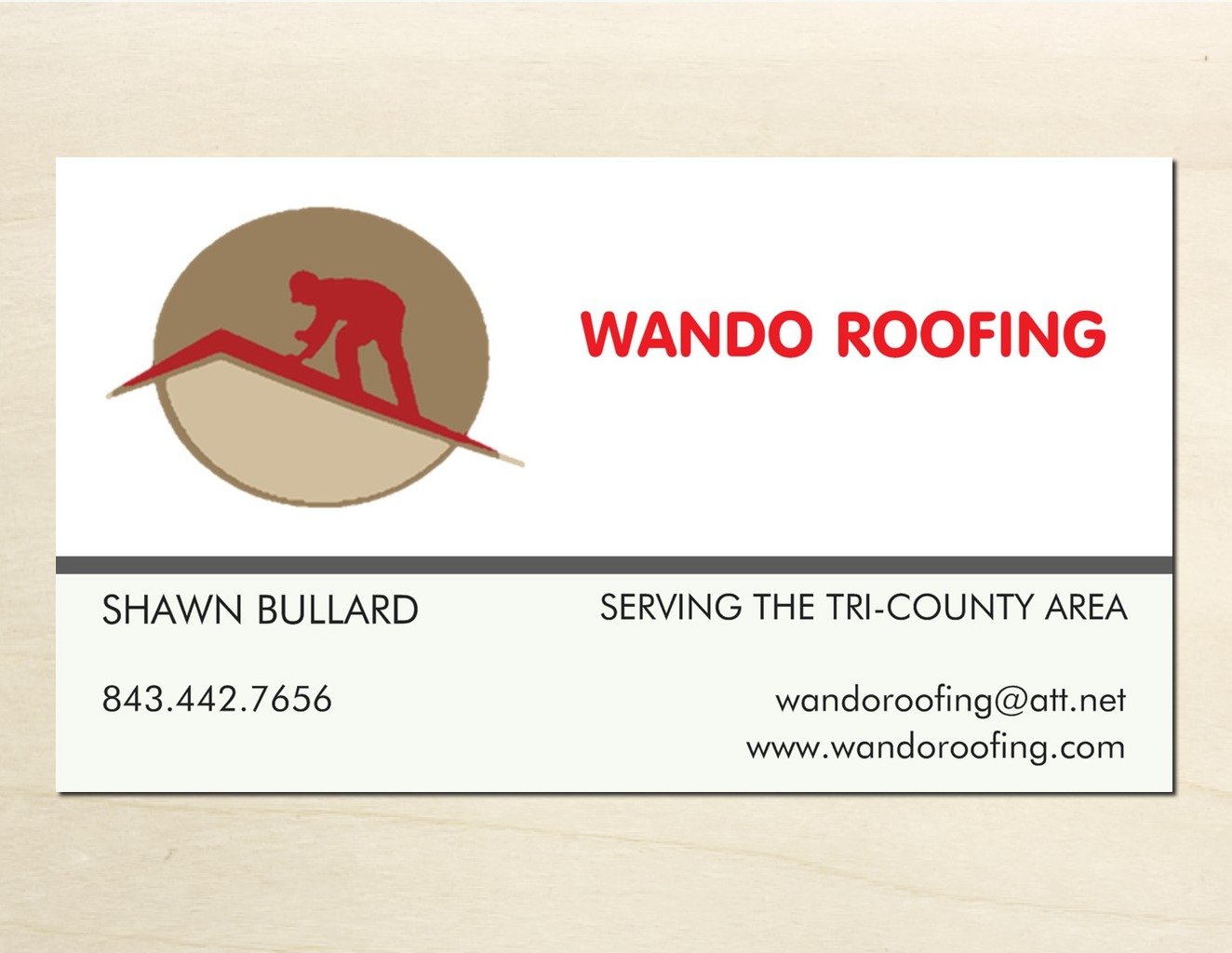 Wando Roofing, LLC Logo