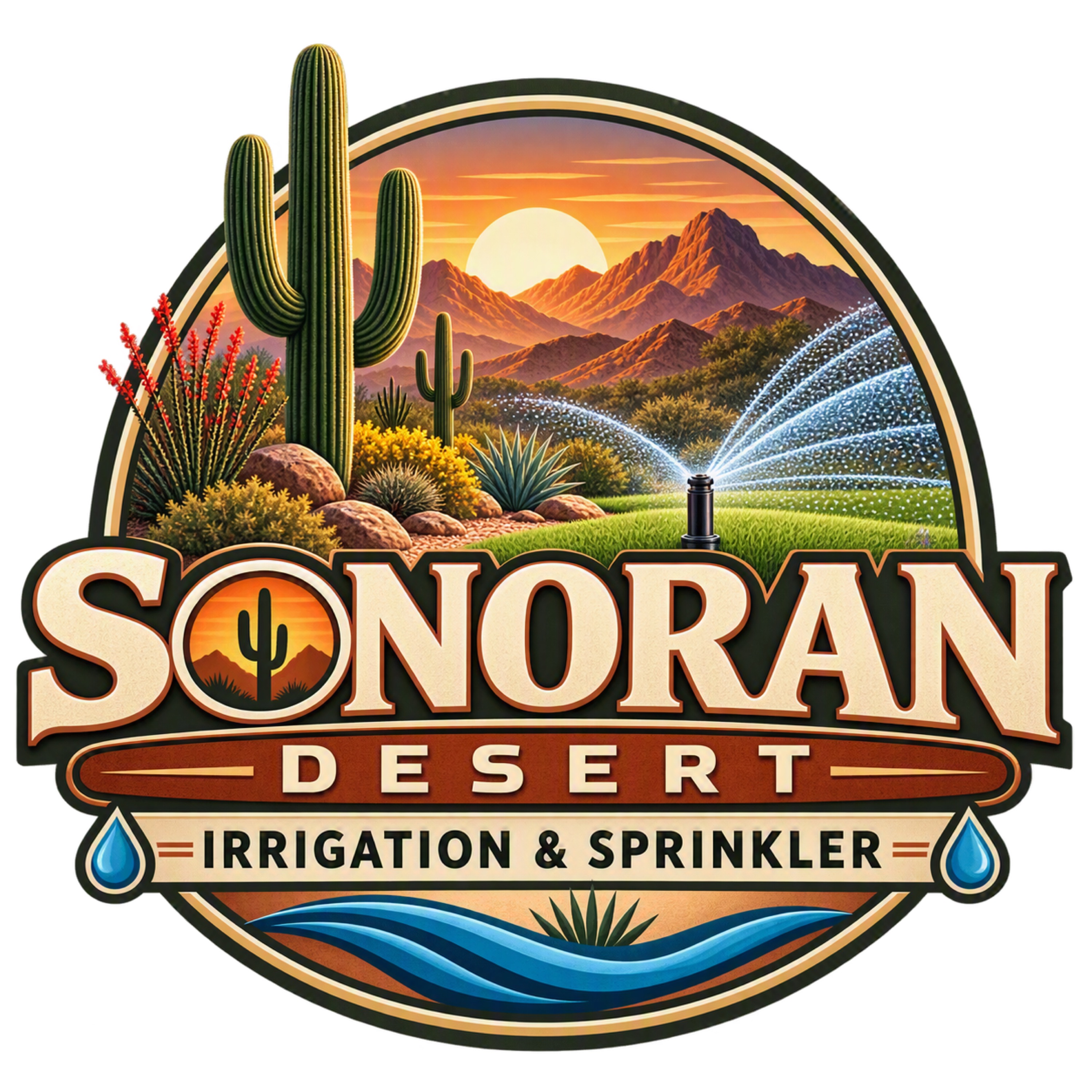 Sonoran Desert Irrigation & Sprinkler Logo