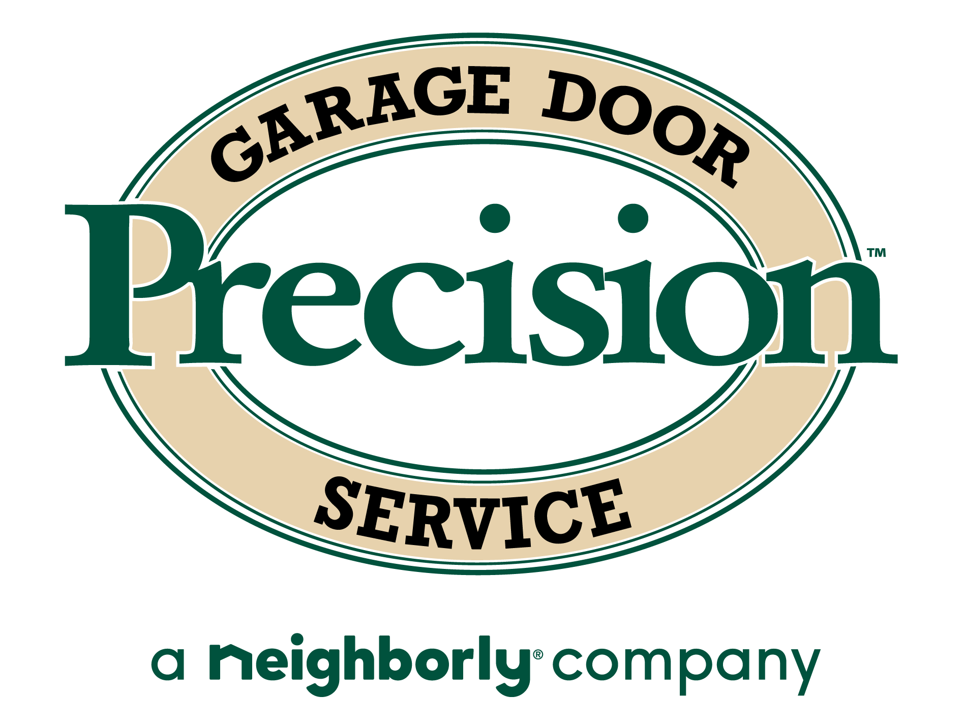 Precision Door Service Logo