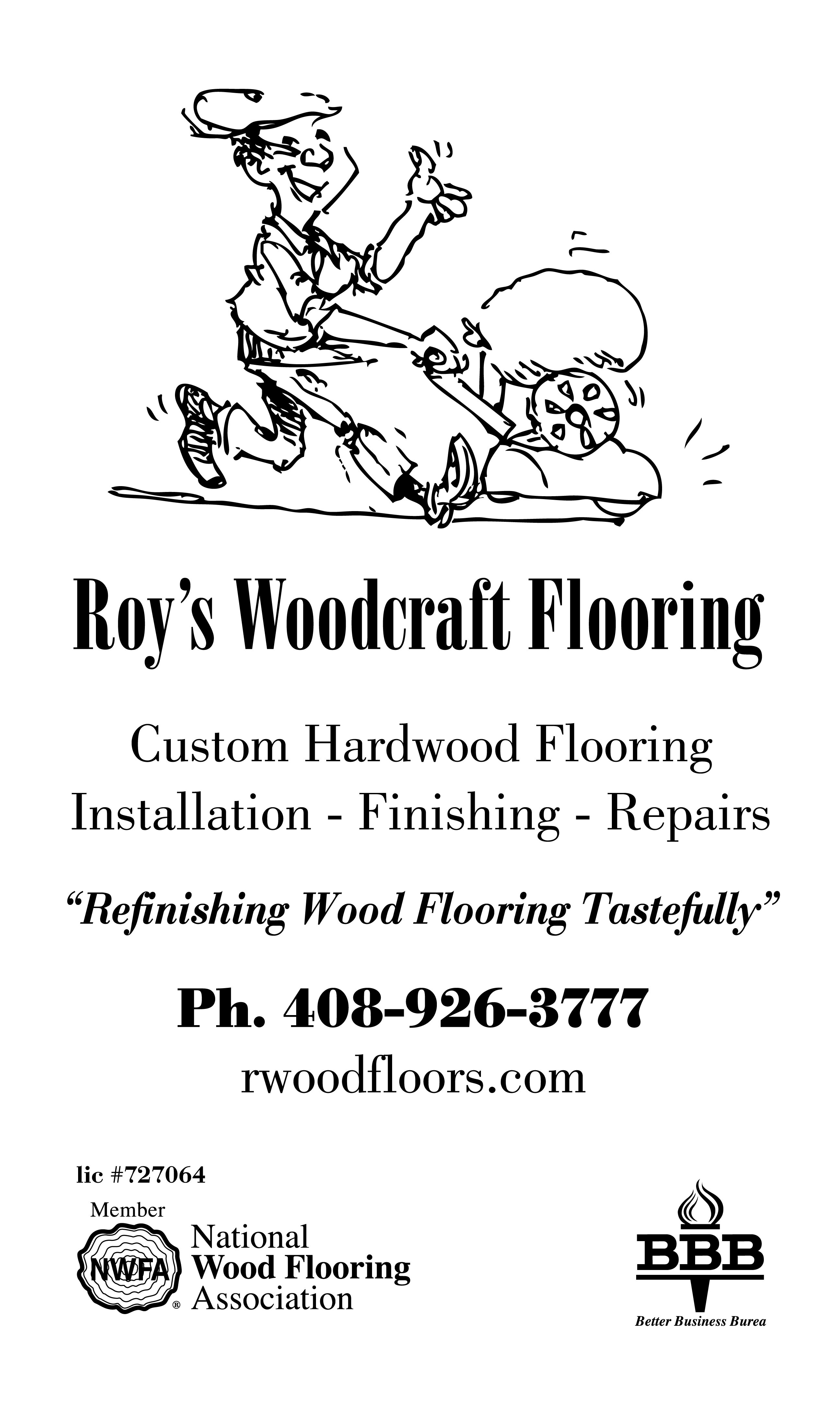 Roy's Woodcraft Flooring, Inc. Logo