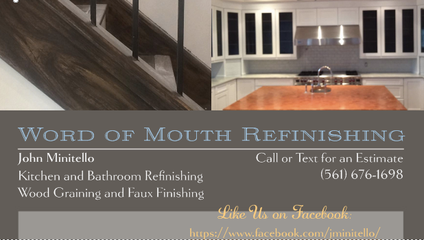 Word Of Mouth Refinishing, LLC Logo