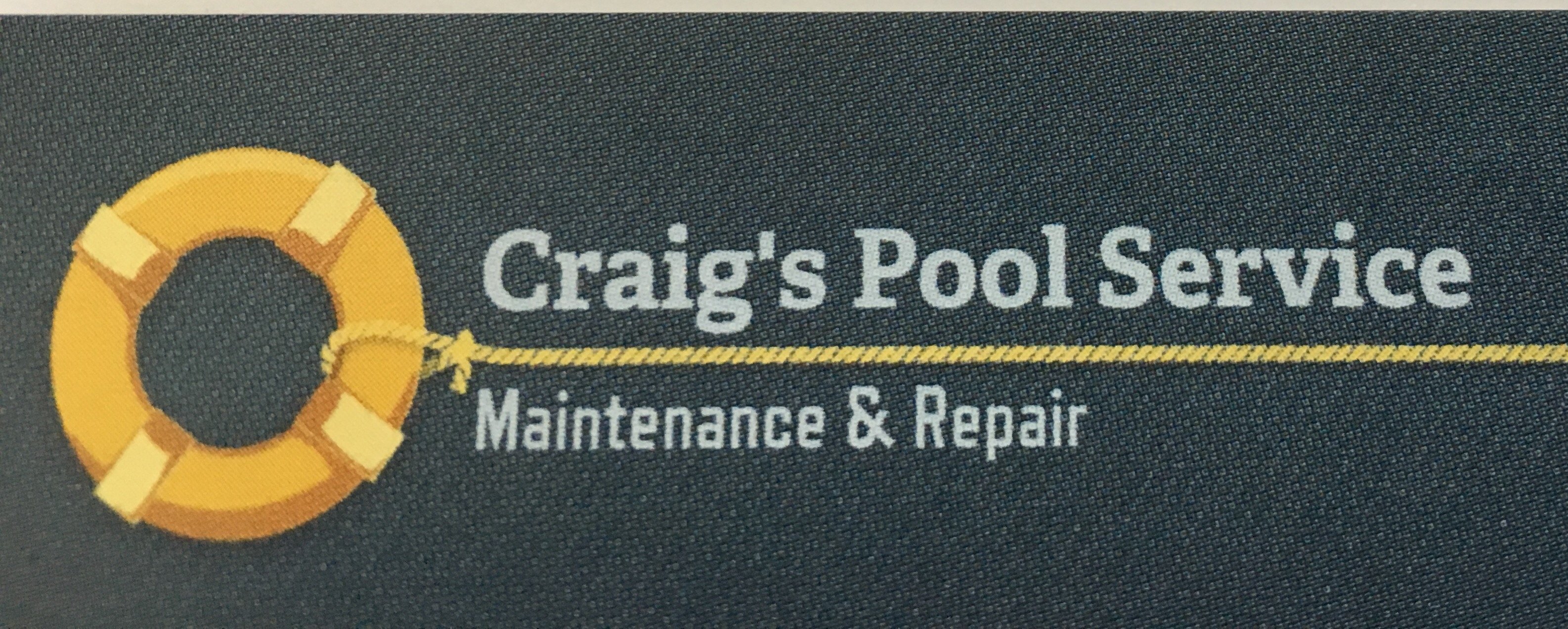 Craig's Pool Service Logo