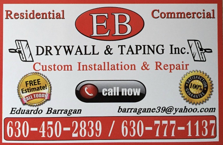 EB Drywall & Taping, Inc. Logo